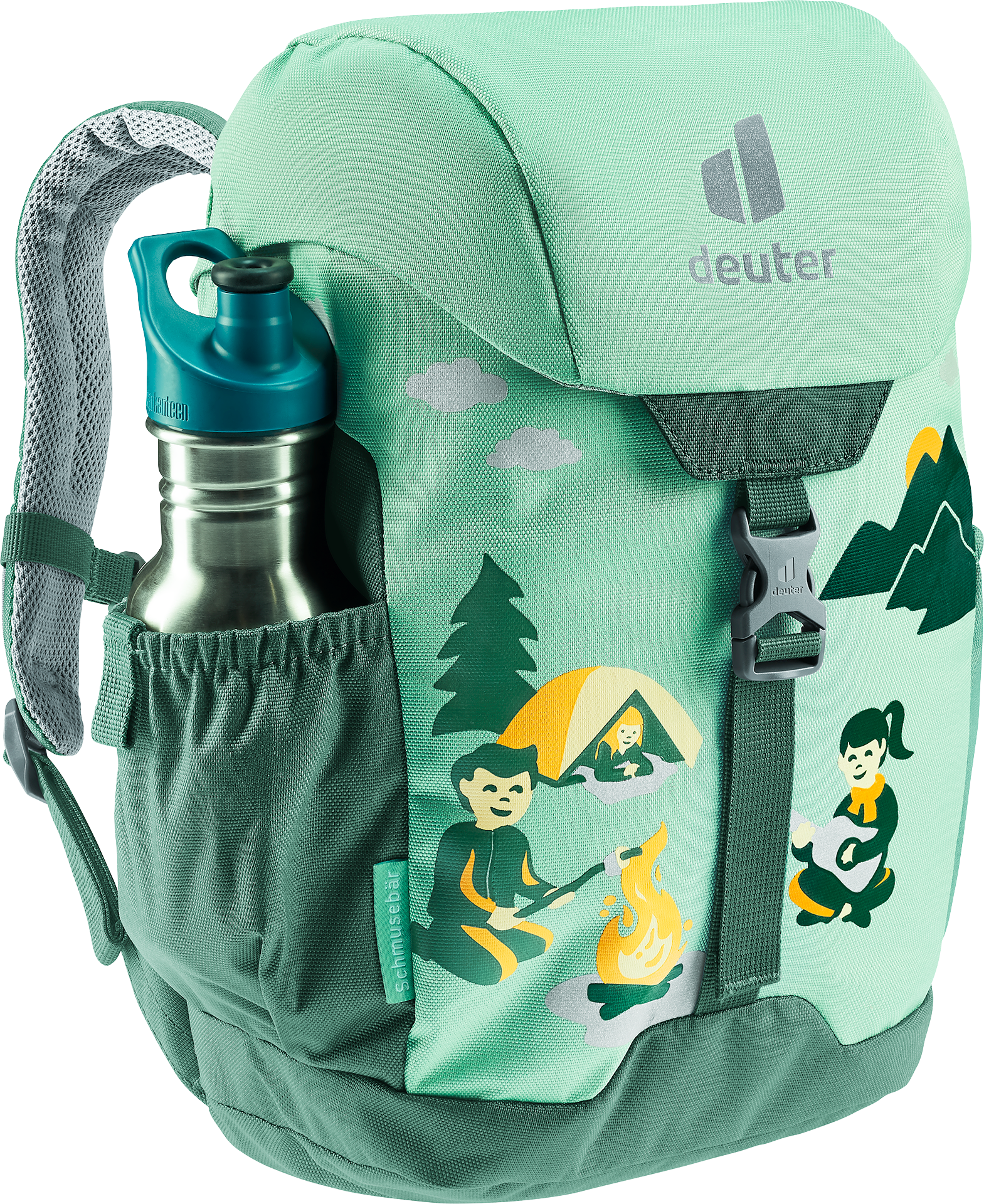 deuter Kinderrucksack »SCHMUSEBÄR MIT TEDDY 8 L«, Reflektoren