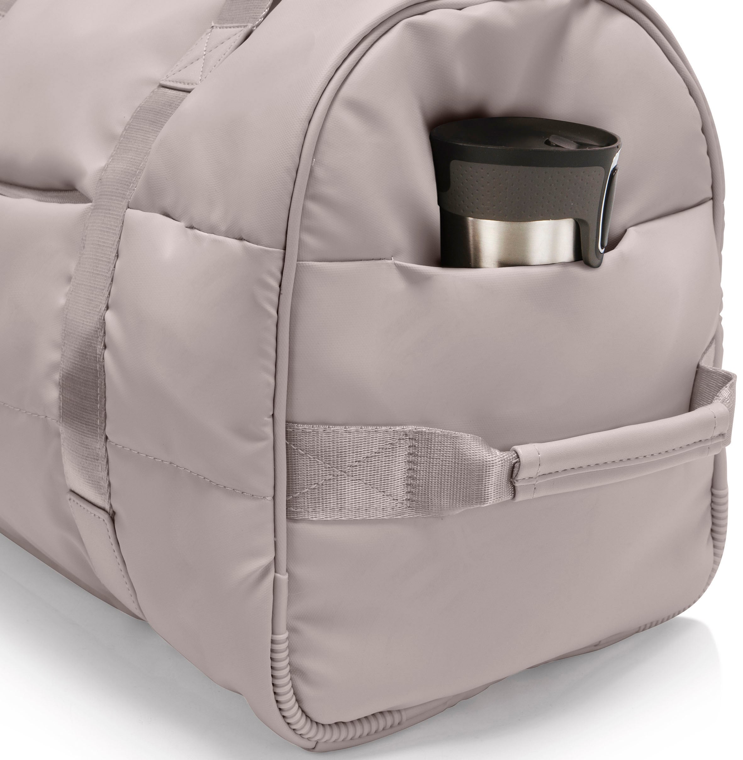 Heys Reisetasche »The Puffer Duffle Bag«, Weekender Duffle Bag Schuhfach Aufstecksystem