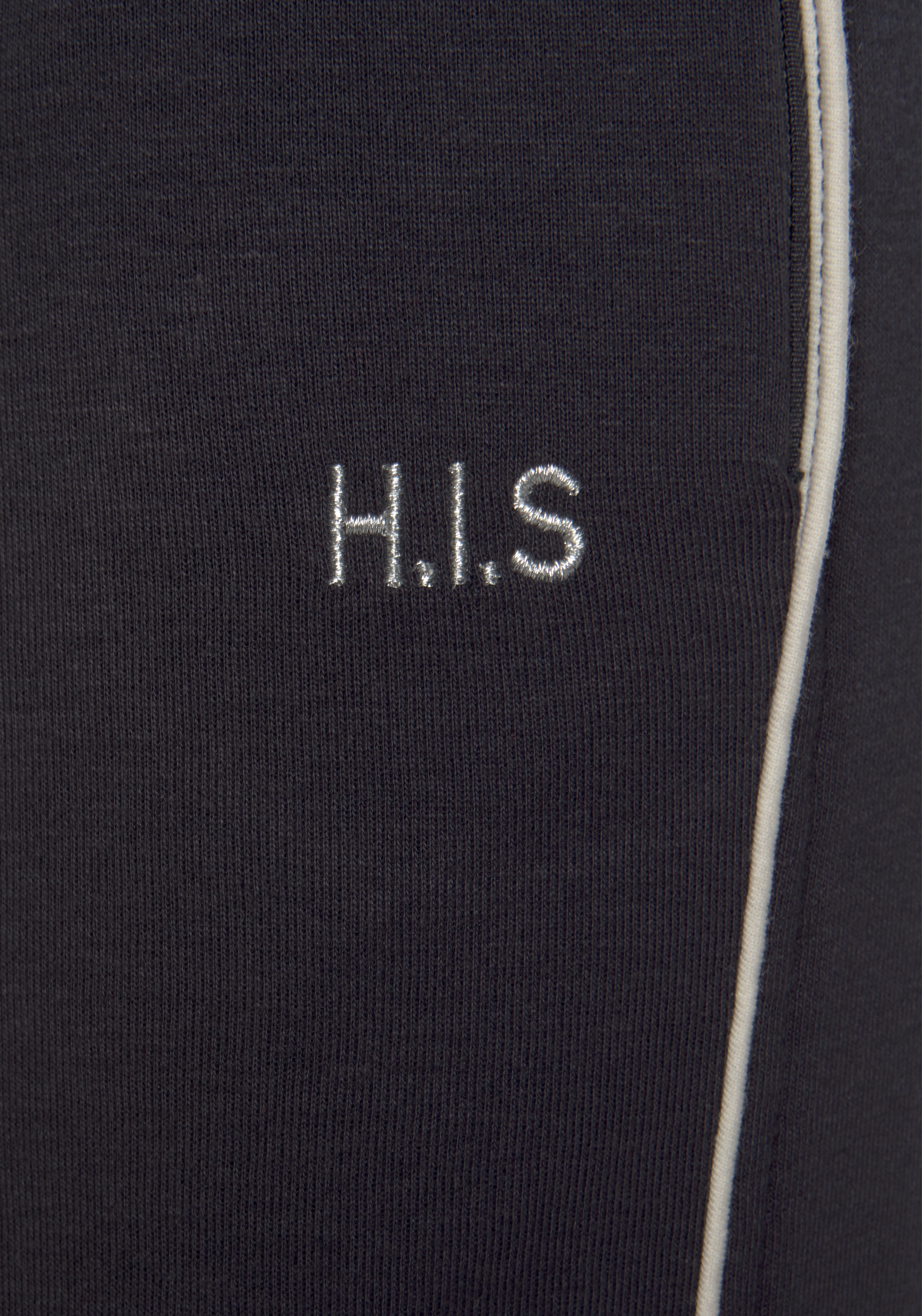 H.I.S Sweathose, mit Reissverschluss am Beinsaum, Loungeanzug