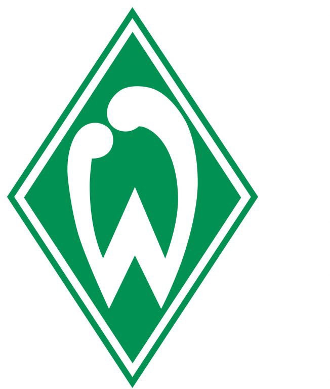 Wandtattoo »Fussball Werder Bremen Logo«, (Set, 1 St.), selbstklebend, entfernbar