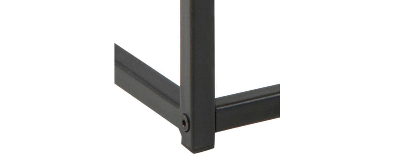 AC Design Beistelltisch »Seaford Eckig Nature/Schwarz«