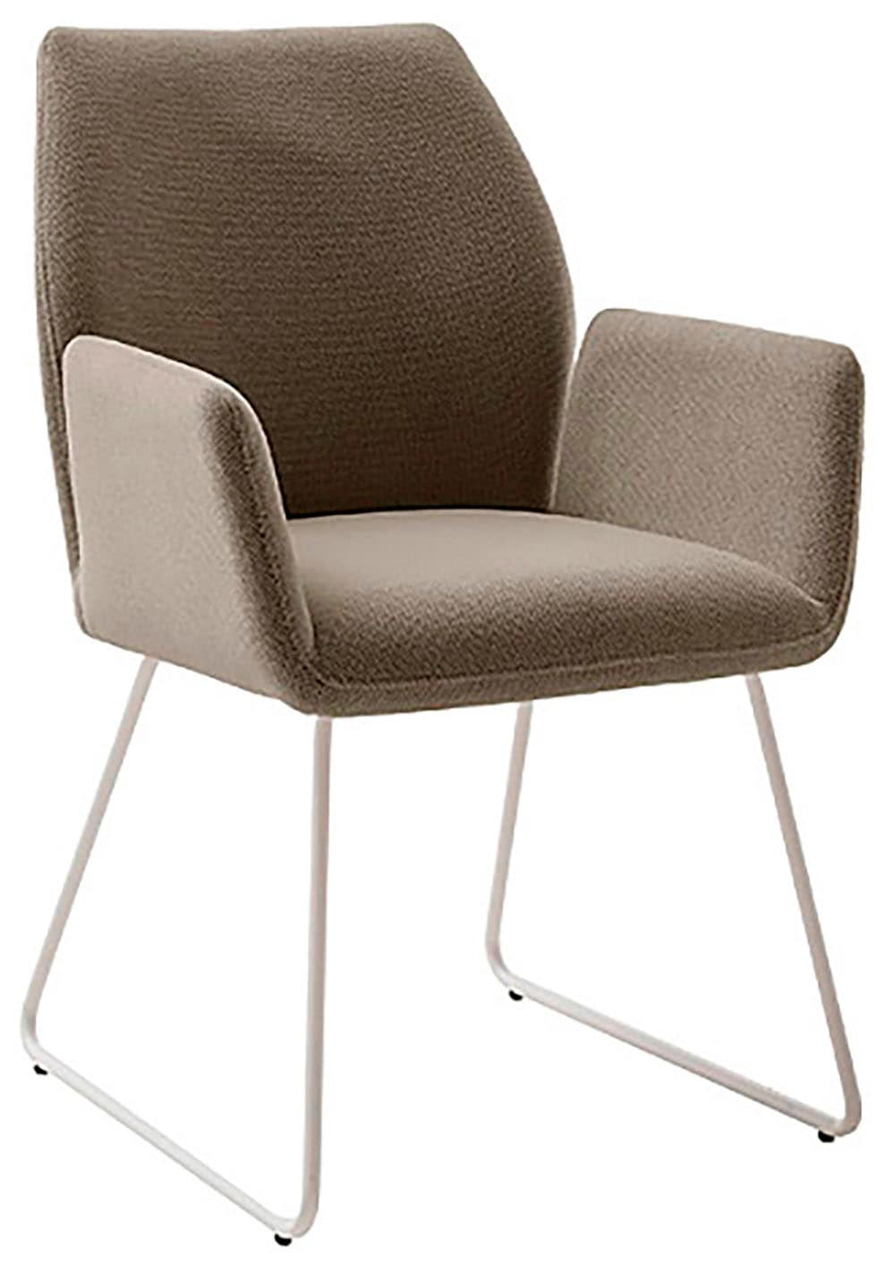 MCA furniture 4-Fussstuhl »BEVERLY«, (Set), 2 St., Chenilleoptik, Esszimmerstuhl,Chenilleoptik,360°drehbar,Sitzhöhe 49cm,belastbar 120kg