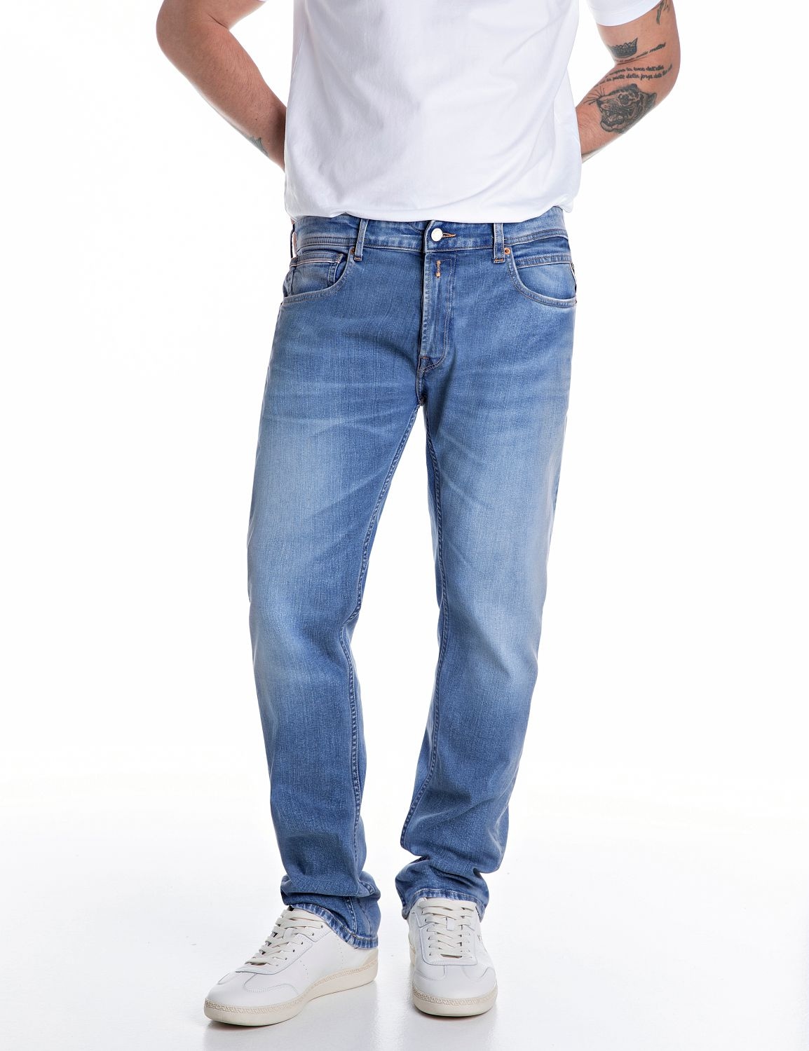 Replay Straight-Jeans "GROVER" in vielen verschiedenen Waschungen, mit Stretch