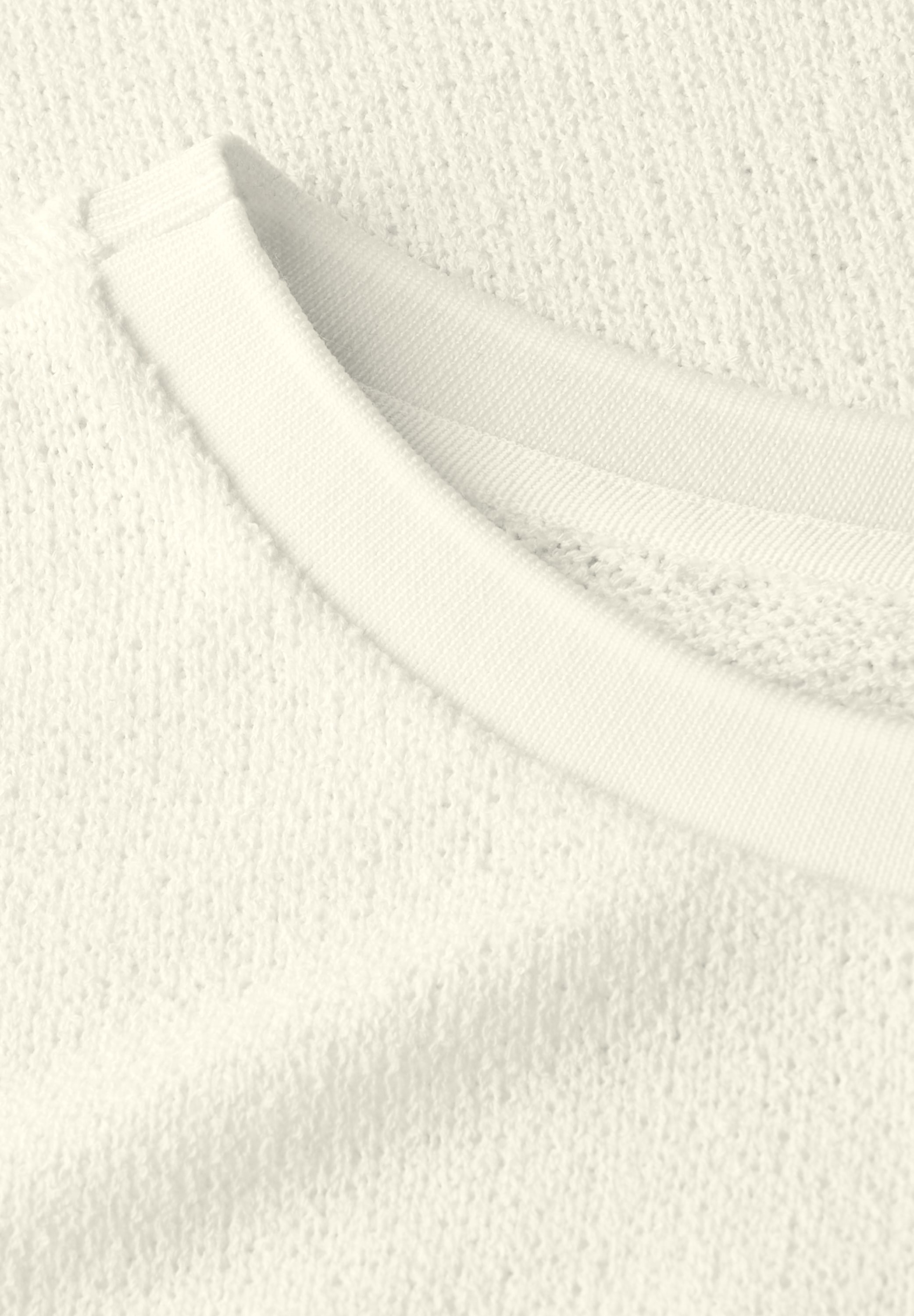 STREET ONE 3/4-Arm-Shirt, in Strick-Look Qualität