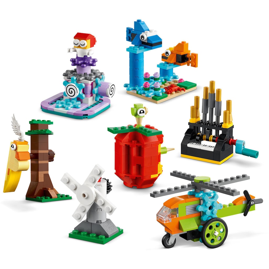 LEGO® Konstruktionsspielsteine »Bausteine und Funktionen (11019), LEGO® Classic«, (500 St.)