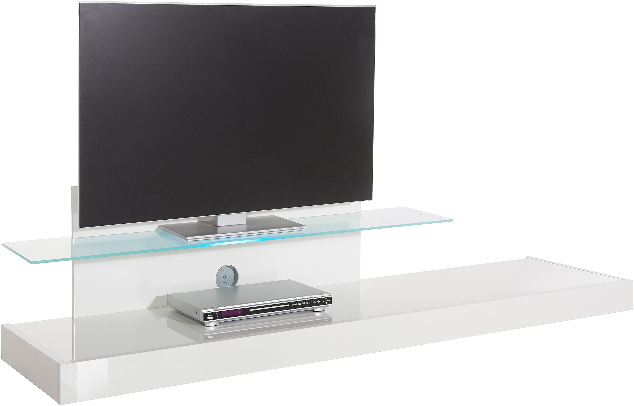 ❤ LC TV-Board »Cube«, Shop mit Glasboden Jelmoli-Online im bestellen