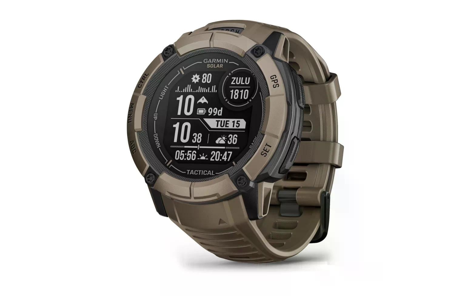 Garmin Smartwatch »2X Solar Tactical E«, (/ 1,1 Zoll), 64 GB,)