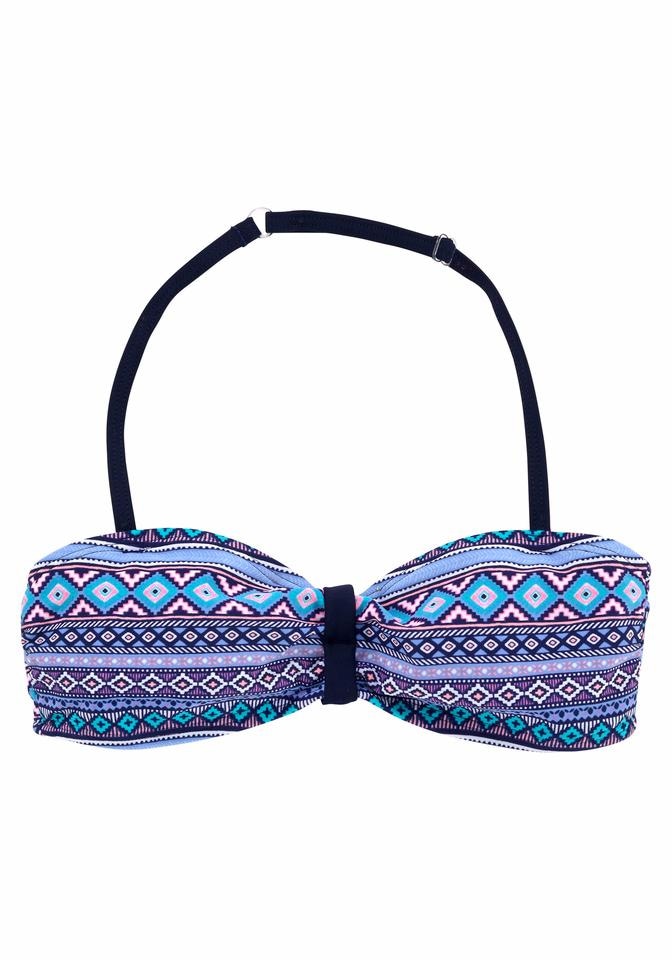 ✵ s.Oliver Bandeau-Bikini, mit Druck | online Jelmoli-Versand grafischem entdecken