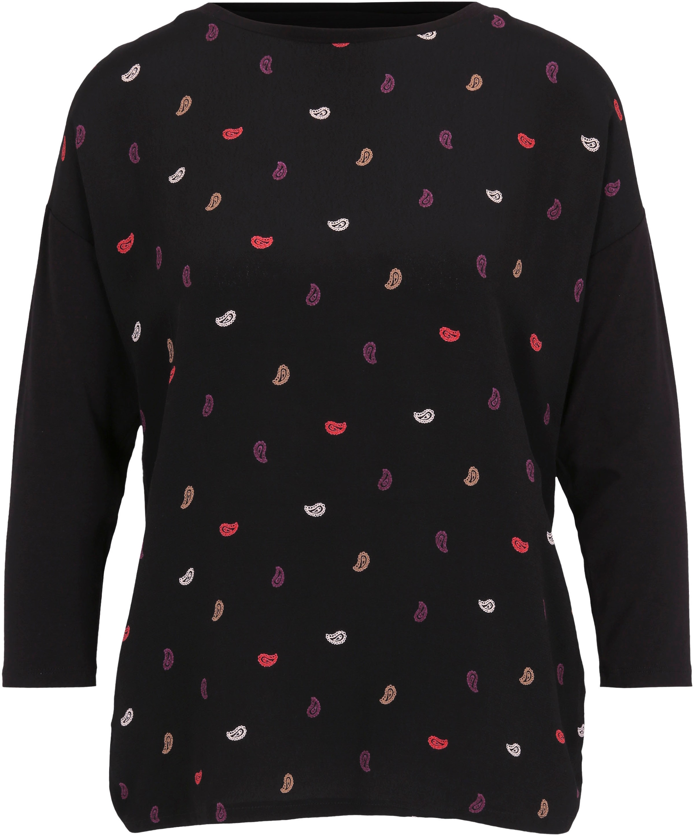 Tamaris 3/4-Arm-Shirt, mit Markenlabel von Tamaris - NEUE KOLLEKTION
