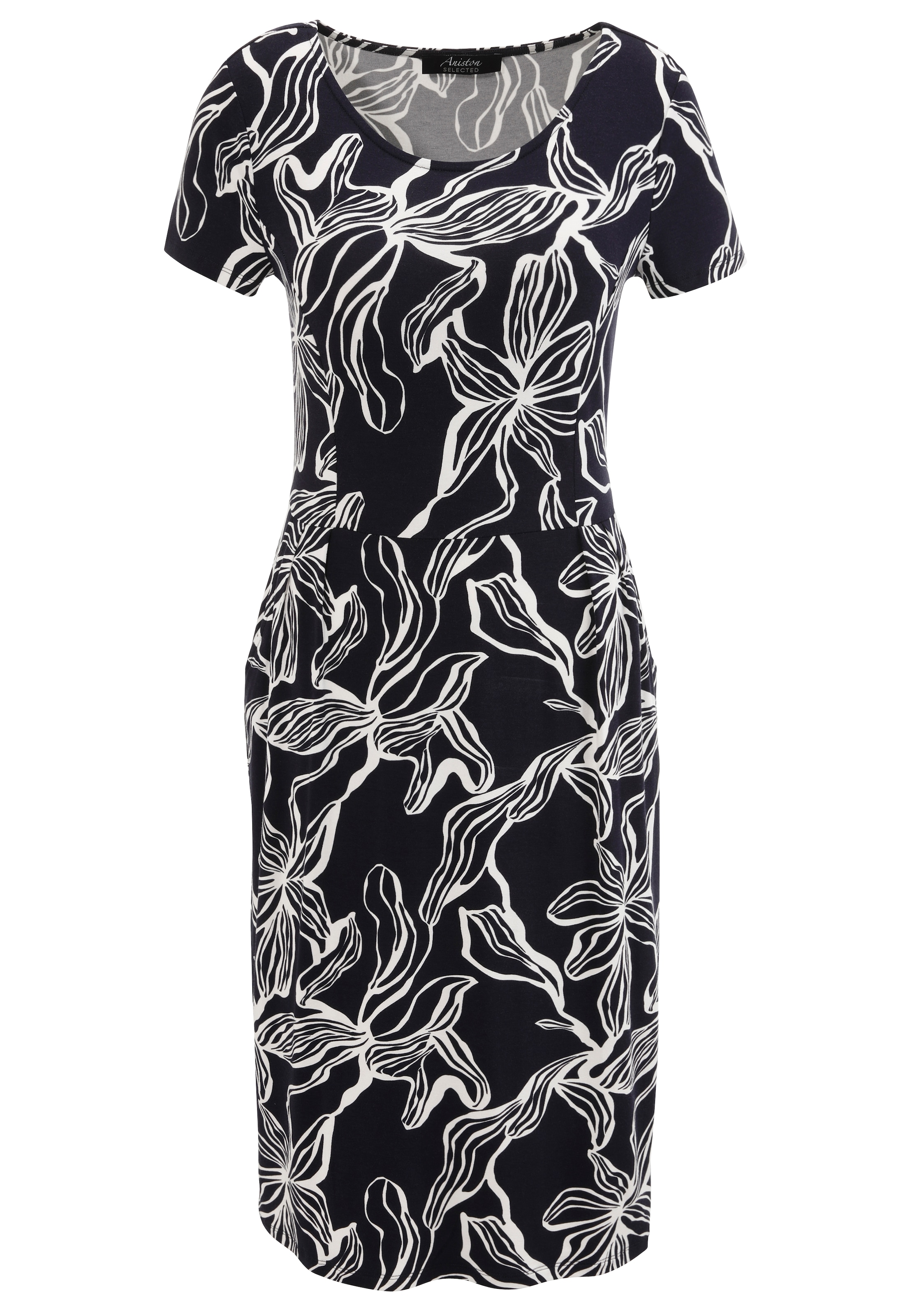 Aniston SELECTED Sommerkleid, mit zwei Eingriffstaschen