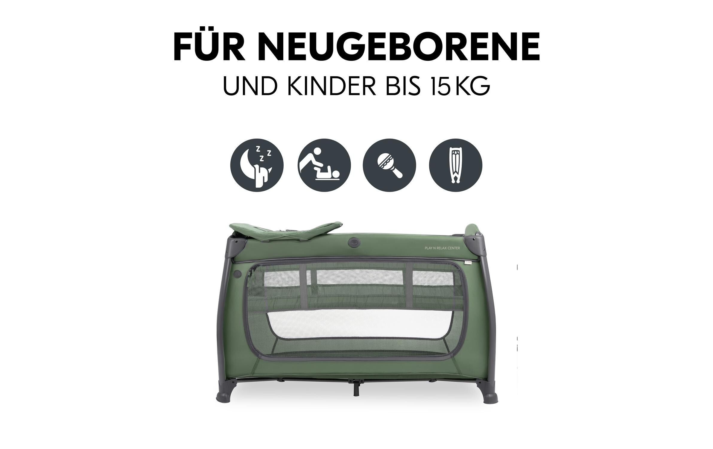 Hauck Baby-Reisebett »Play N Relax Center Dark«