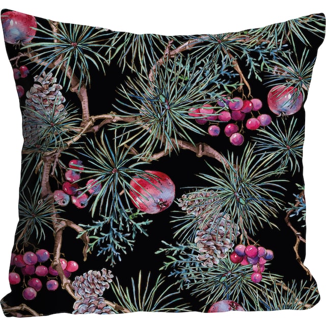 ❤ queence Dekokissen »Under the Mistletoe« ordern im Jelmoli-Online Shop