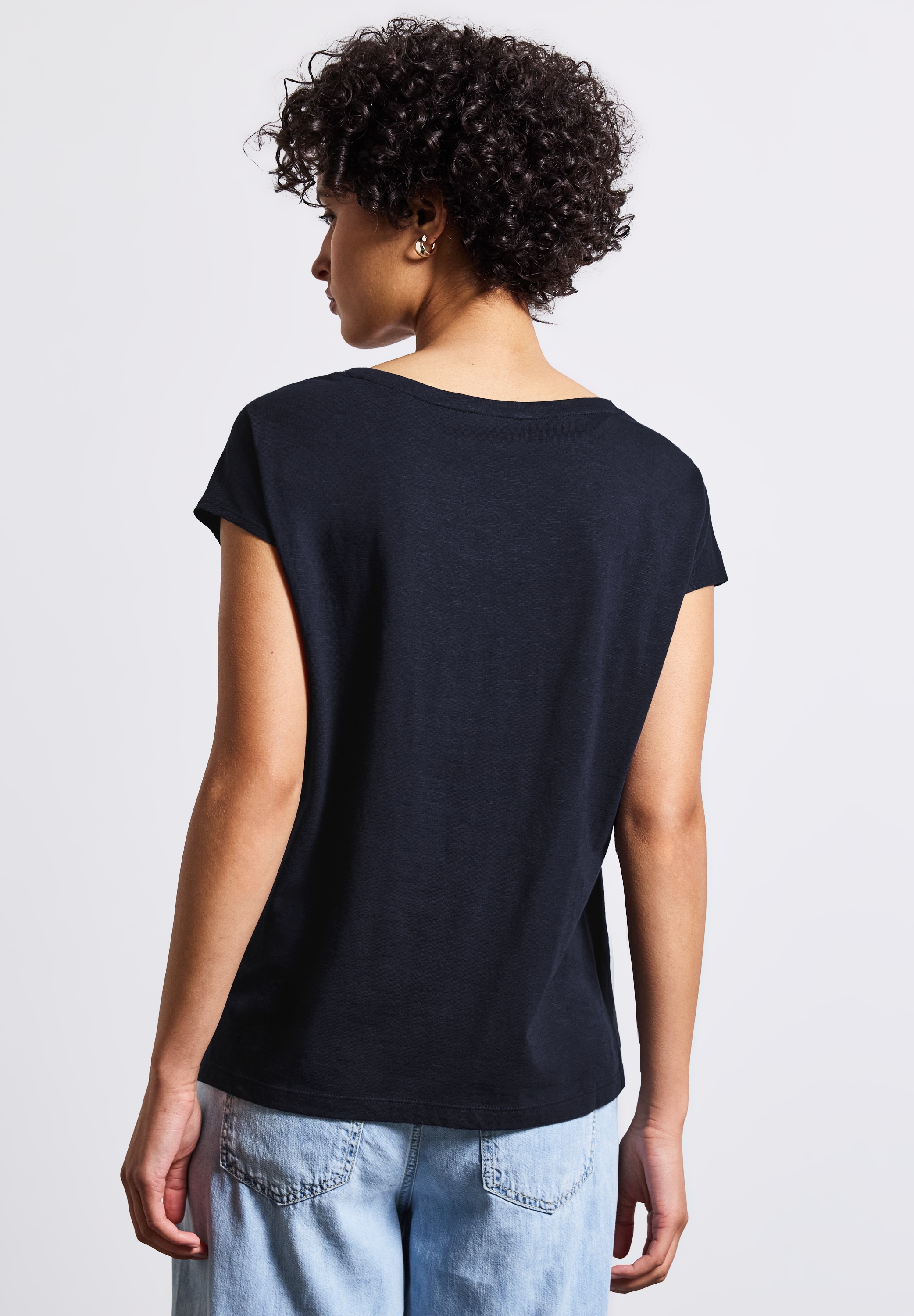 STREET ONE Shirttop, mit Deko-Tape