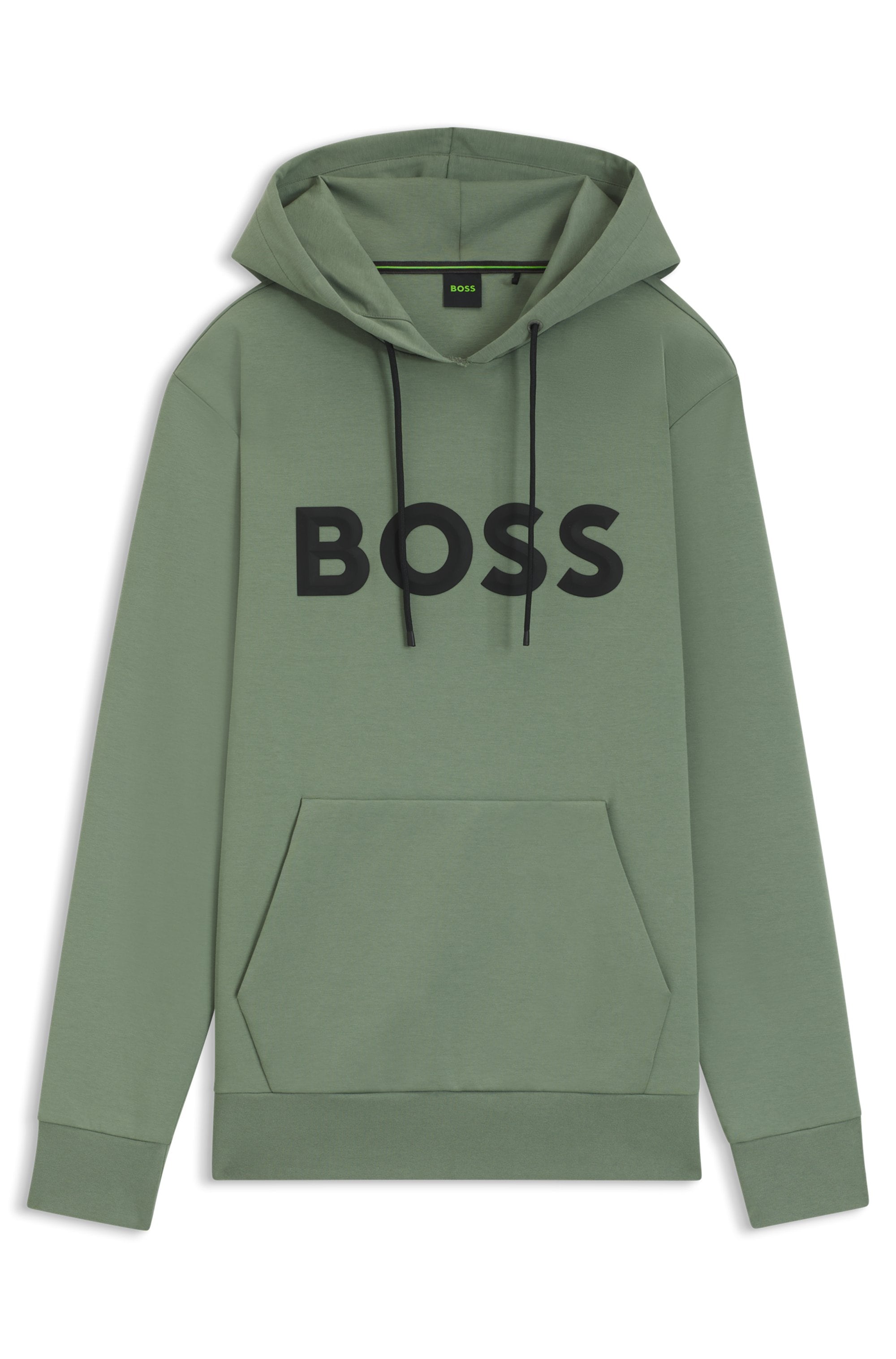 BOSS GREEN Kapuzensweatshirt »Soody Zone«, mit Kängurutasche, regular fit, Logodruck