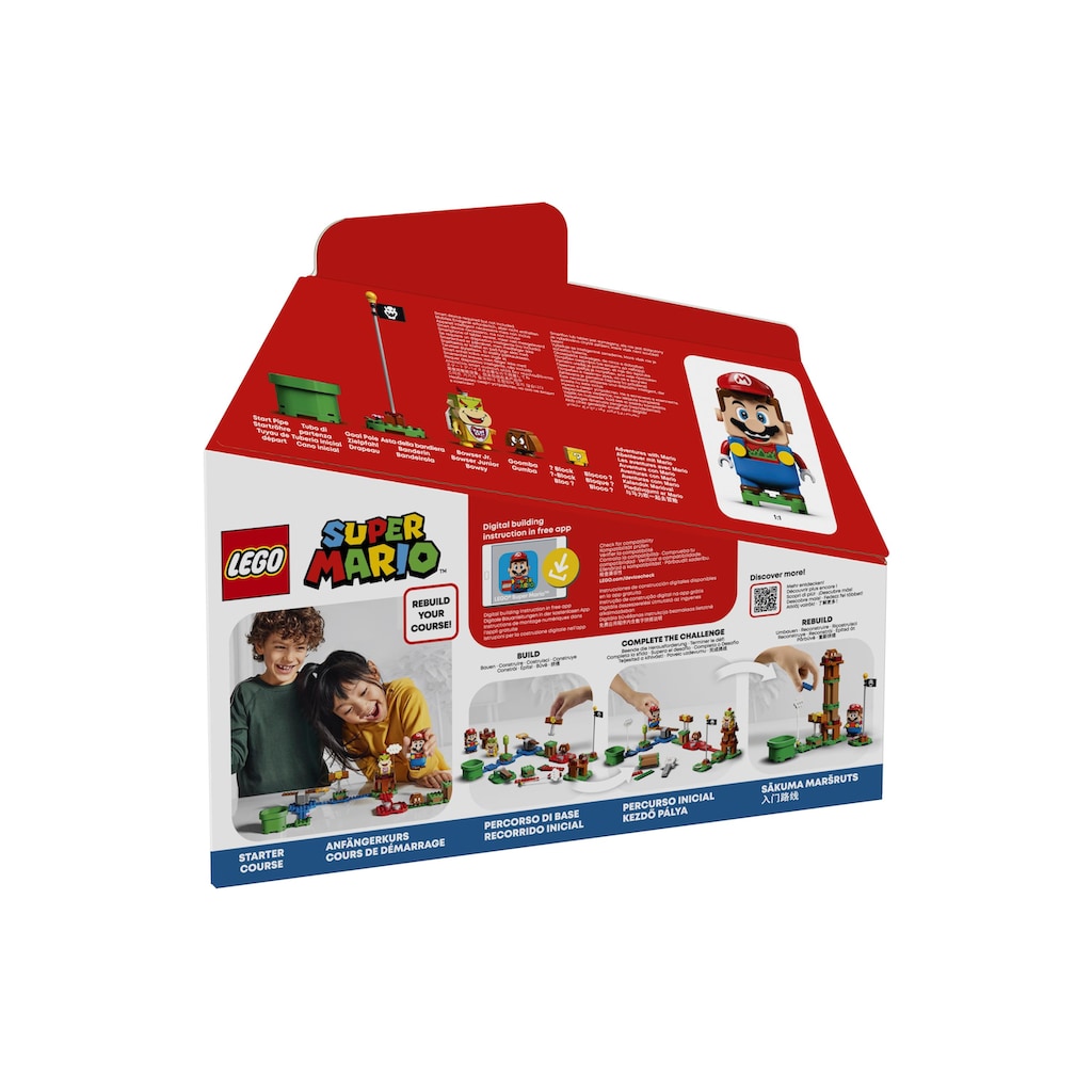 LEGO® Spielbausteine »Super Mario Abenteuer mit Mario 71360«, (231 St.)