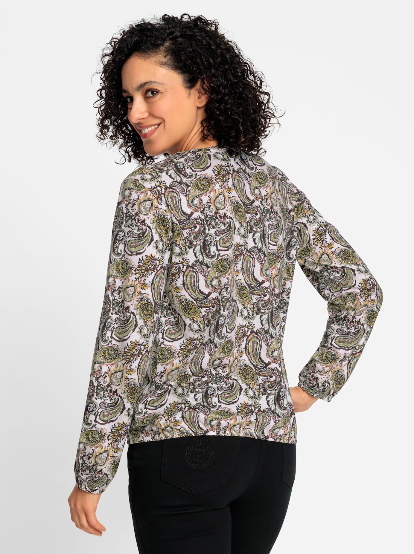 Inspirationen Print-Shirt »Druck-Shirt«, (1 tlg.)