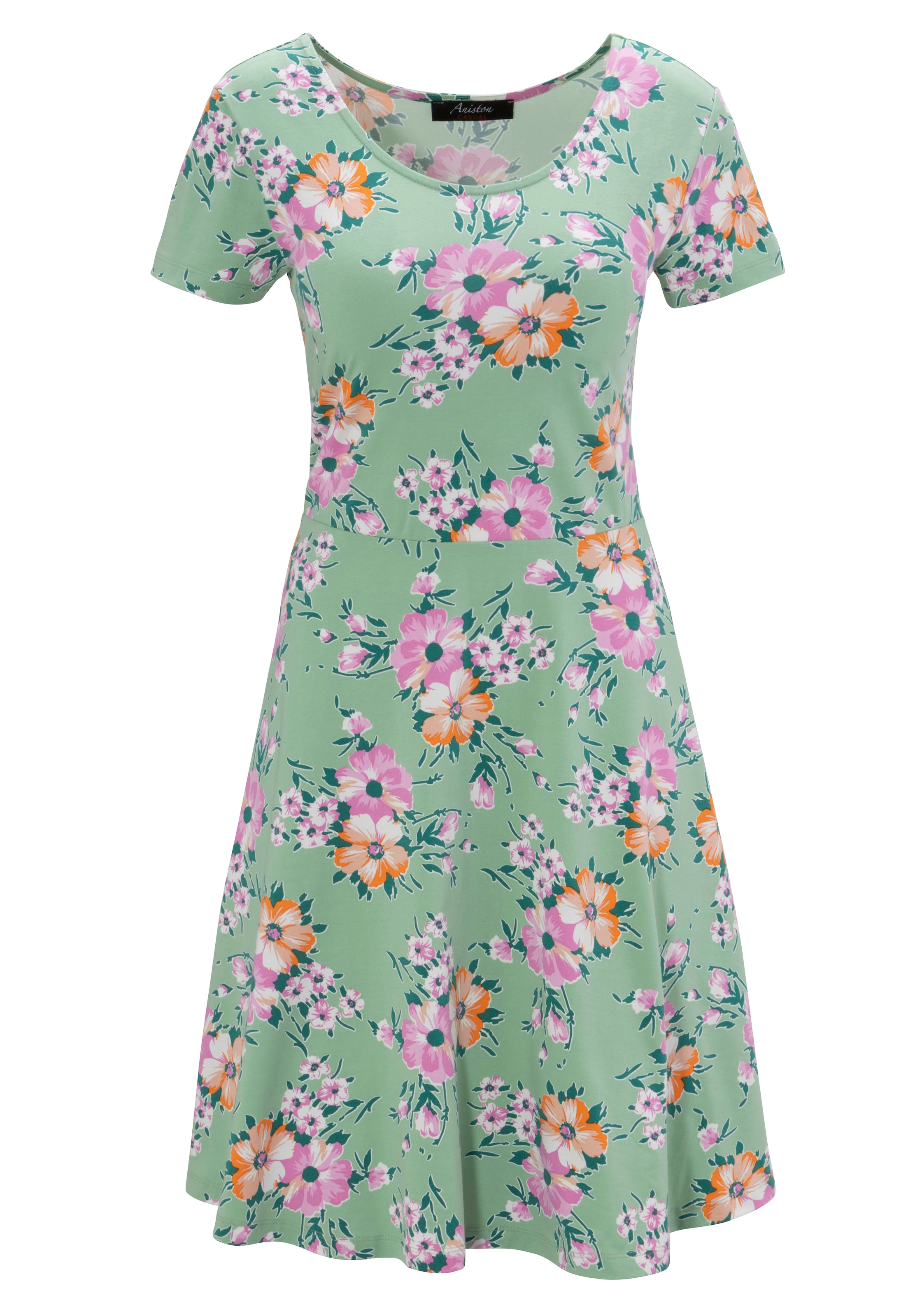 CASUAL Blumendruck KOLLEKTION Sommerkleid, online shoppen bei romantischem Jelmoli-Versand NEUE Aniston Schweiz - mit