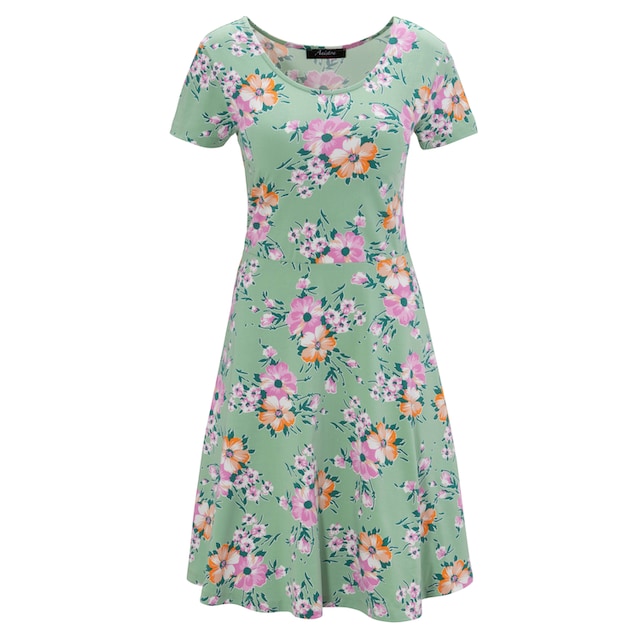 Aniston CASUAL Sommerkleid, mit romantischem Blumendruck - NEUE KOLLEKTION  online shoppen bei Jelmoli-Versand Schweiz