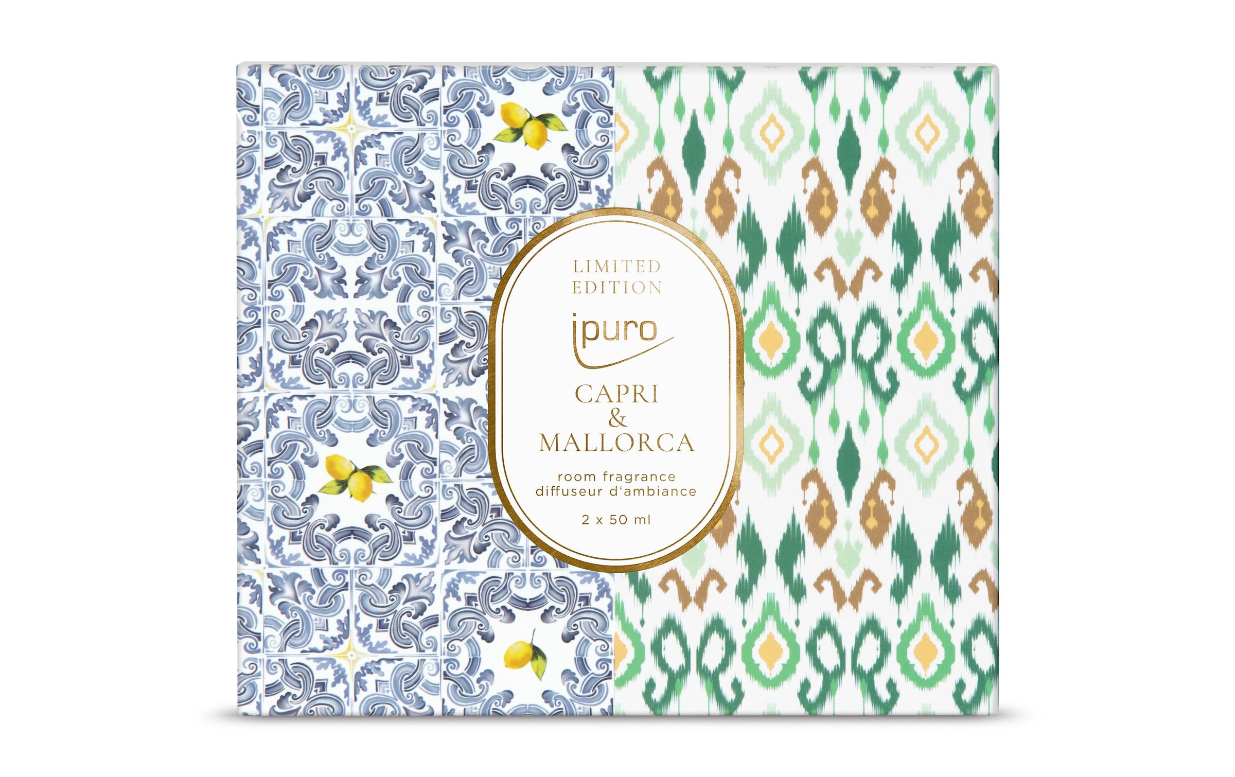 IPURO Duftstäbchen »Geschenkset Capri & Mallorca 2 x 50 ml«