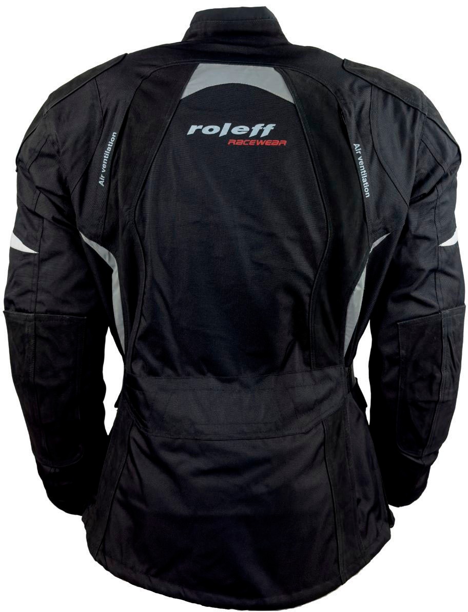 roleff Motorradjacke »RO 594 S«, Mit Sicherheitsstreifen
