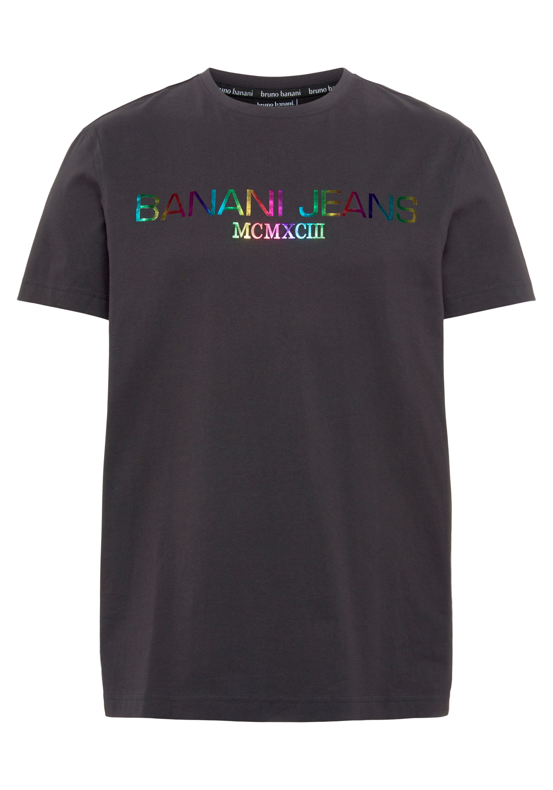Portion! Bruno Banani kaufen | Jelmoli-Versand Rainbowprint online T-Shirt, mit