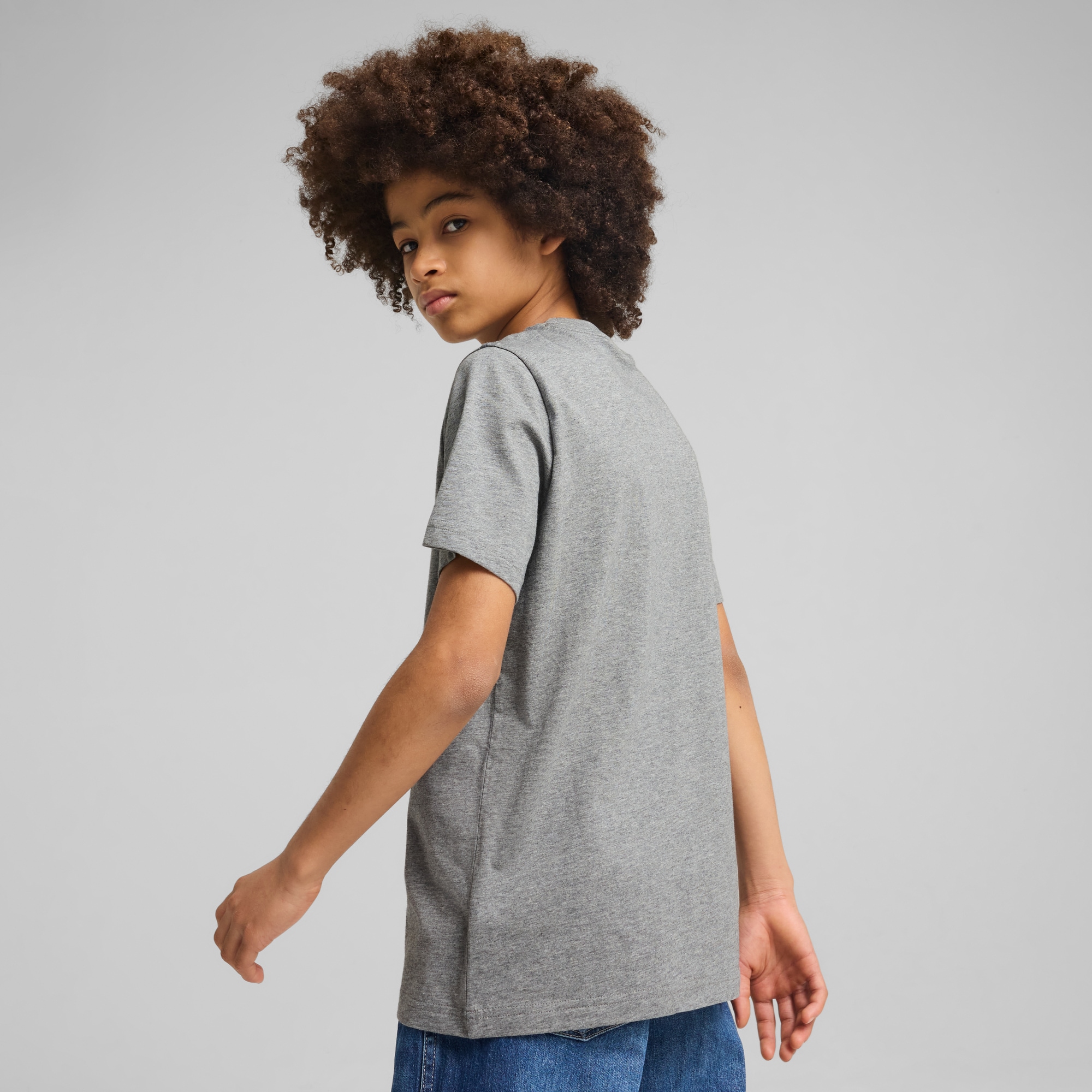 PUMA T-Shirt »ESS 2 COLOR NO.1 LOGO TEE B«, für Kinder, 100% Baumwolle