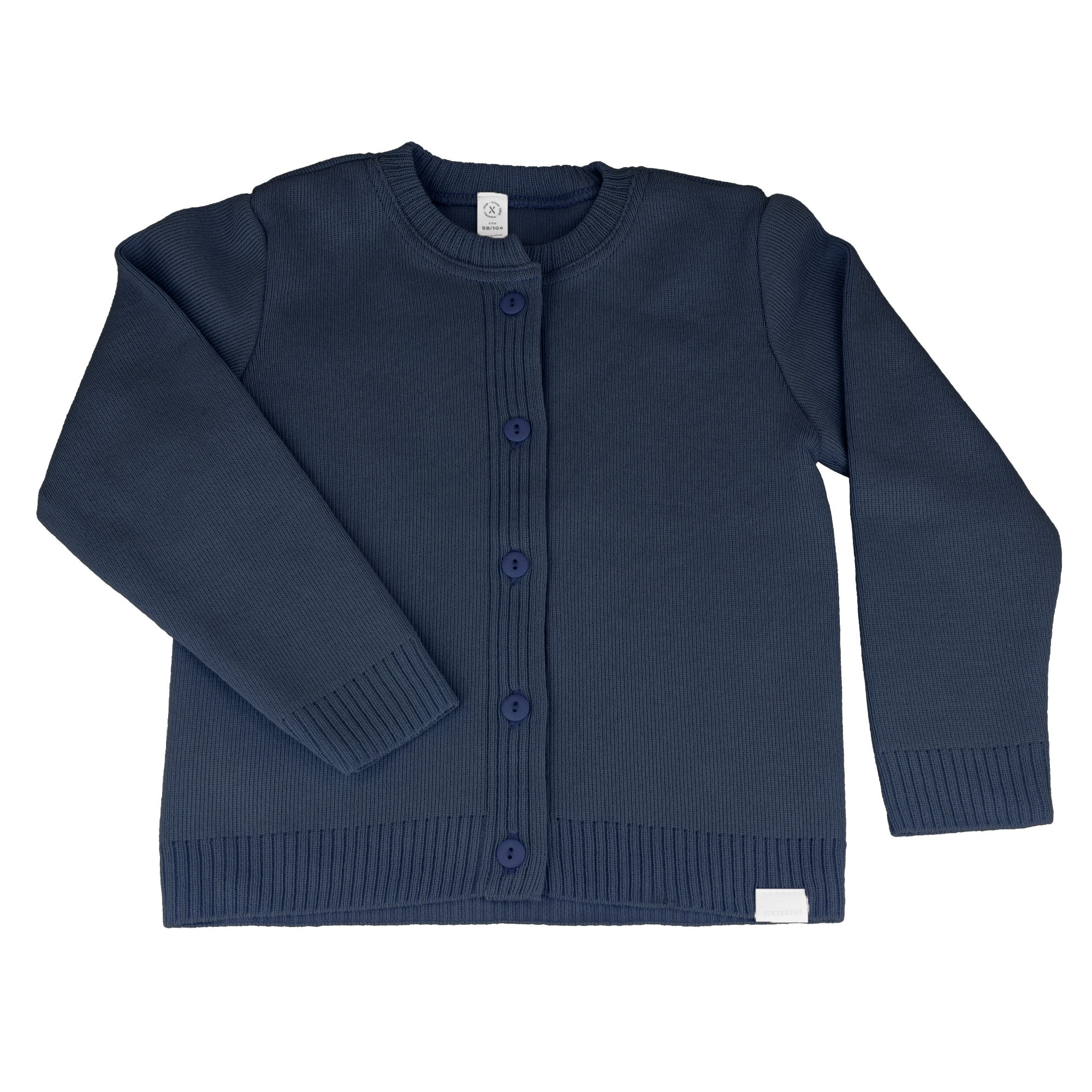 MAXIMO Strickjacke, Baumwolle, hautfreundlich, weich, zum knöpfen