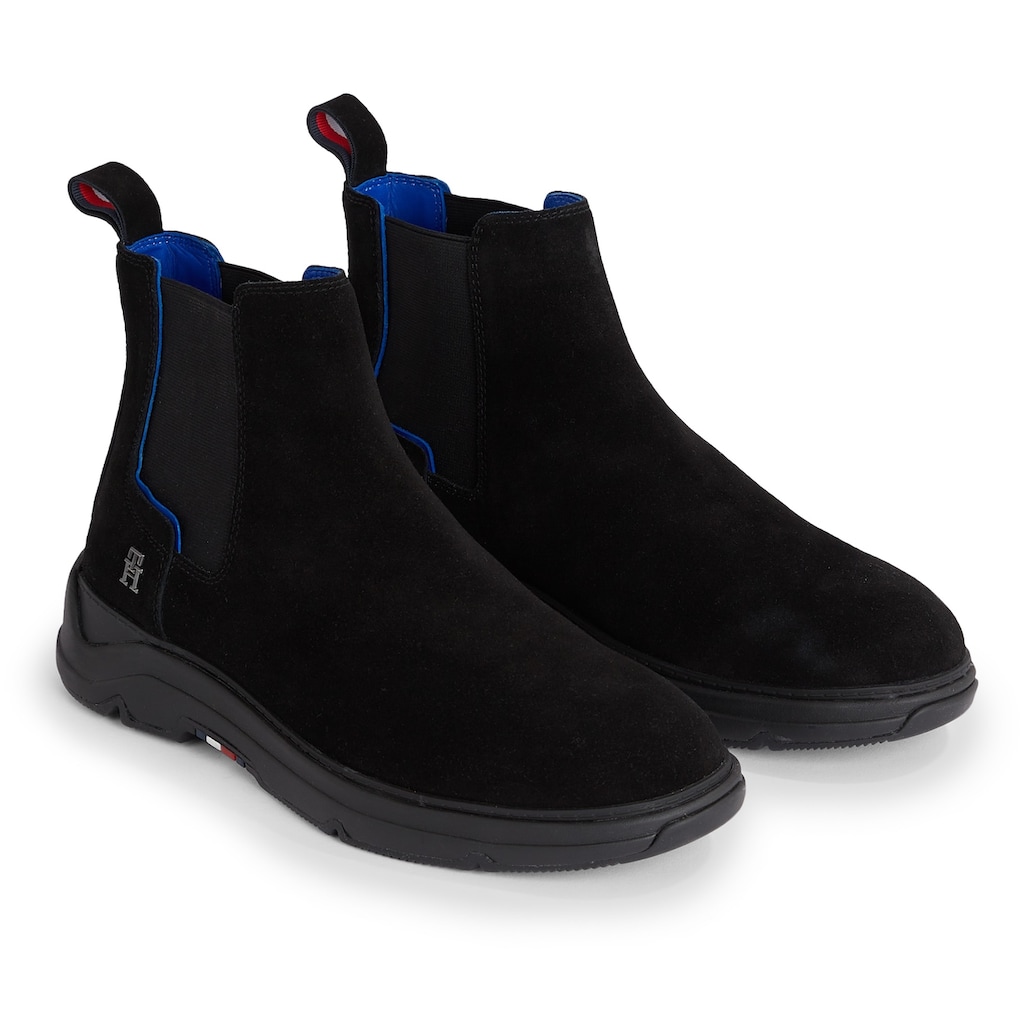 Tommy Hilfiger Chelseaboots »PREMIUM TH SUEDE HYBRID CHELSEA«