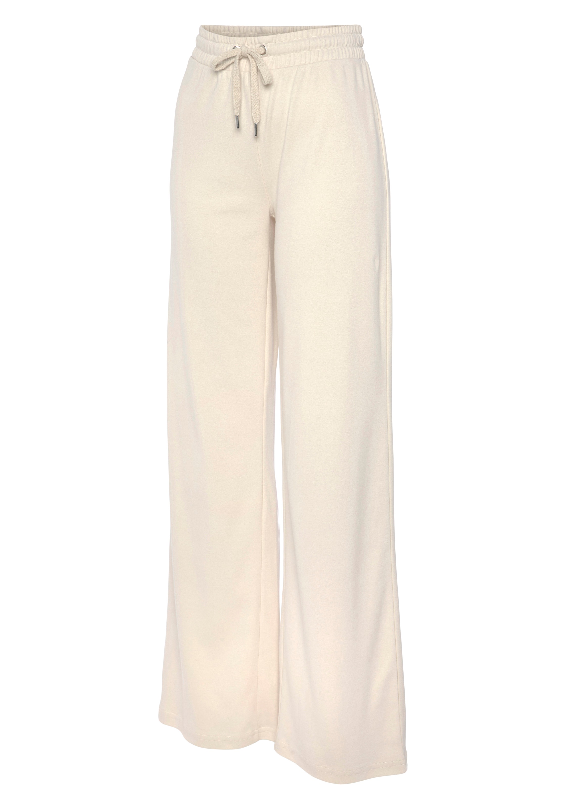 LASCANA Sweathose, mit ausgestelltem Bein, Loungewear