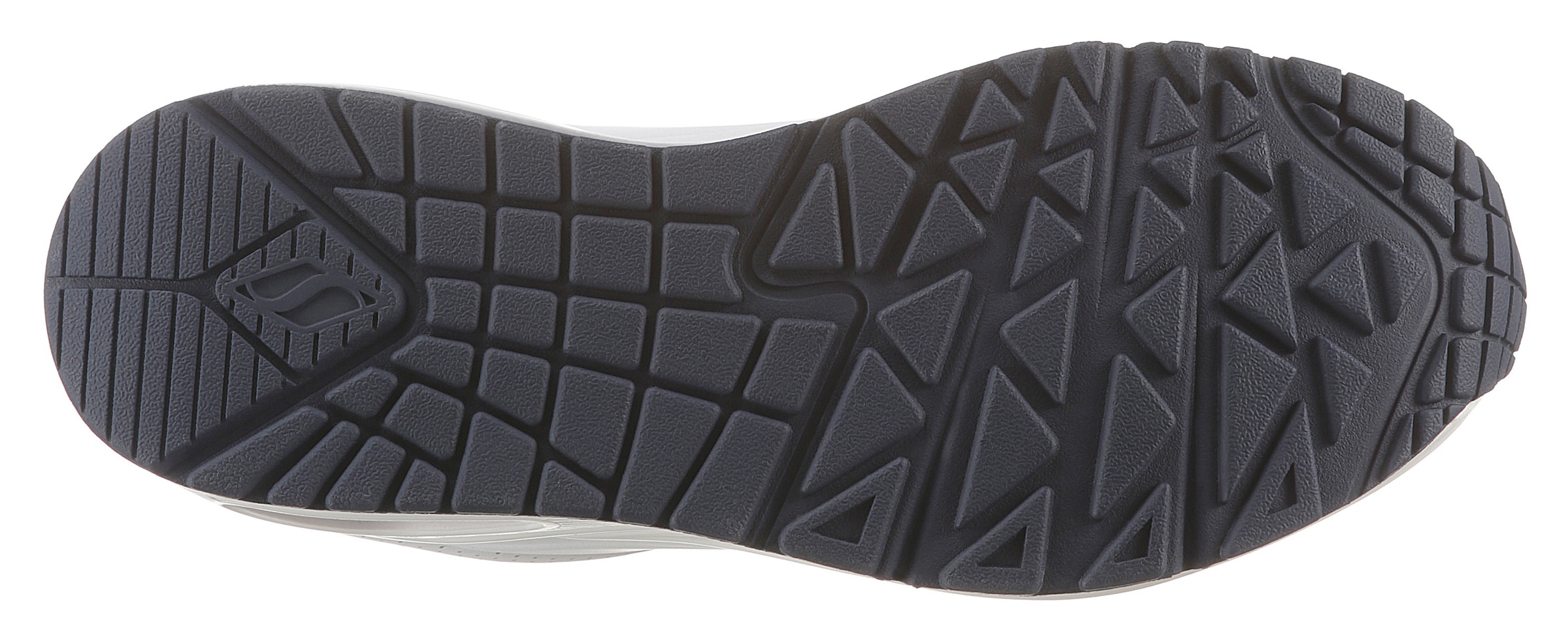 Skechers Wedgesneaker »Uno - Stand on Air«, Freizeitschuh, Halbschuh, Schnürschuh mit feiner Perforation
