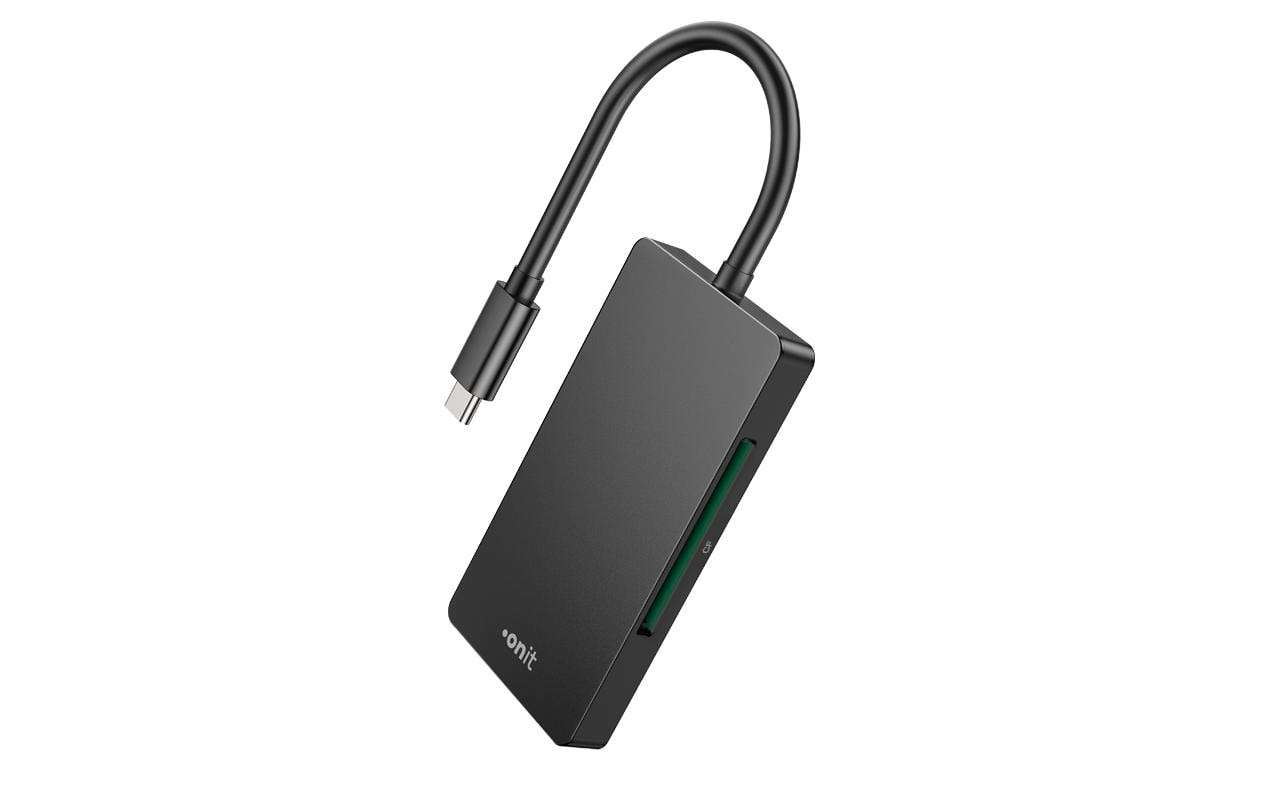 onit USB-Adapter »Extern USB-C 3-in-«