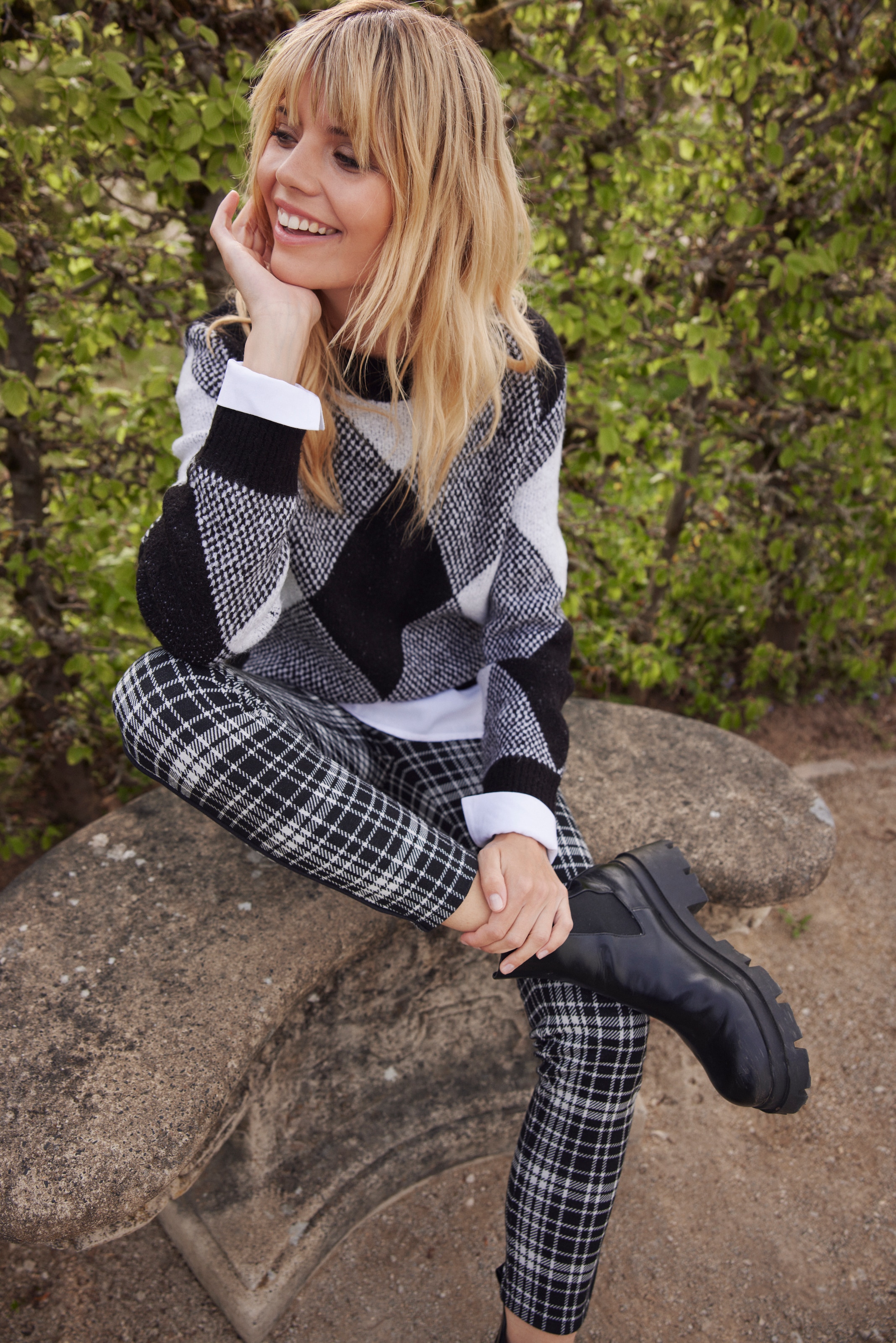 im Jelmoli-Versand bei SELECTED Schweiz online modischen Aniston bestellen Jacquard Leggings,