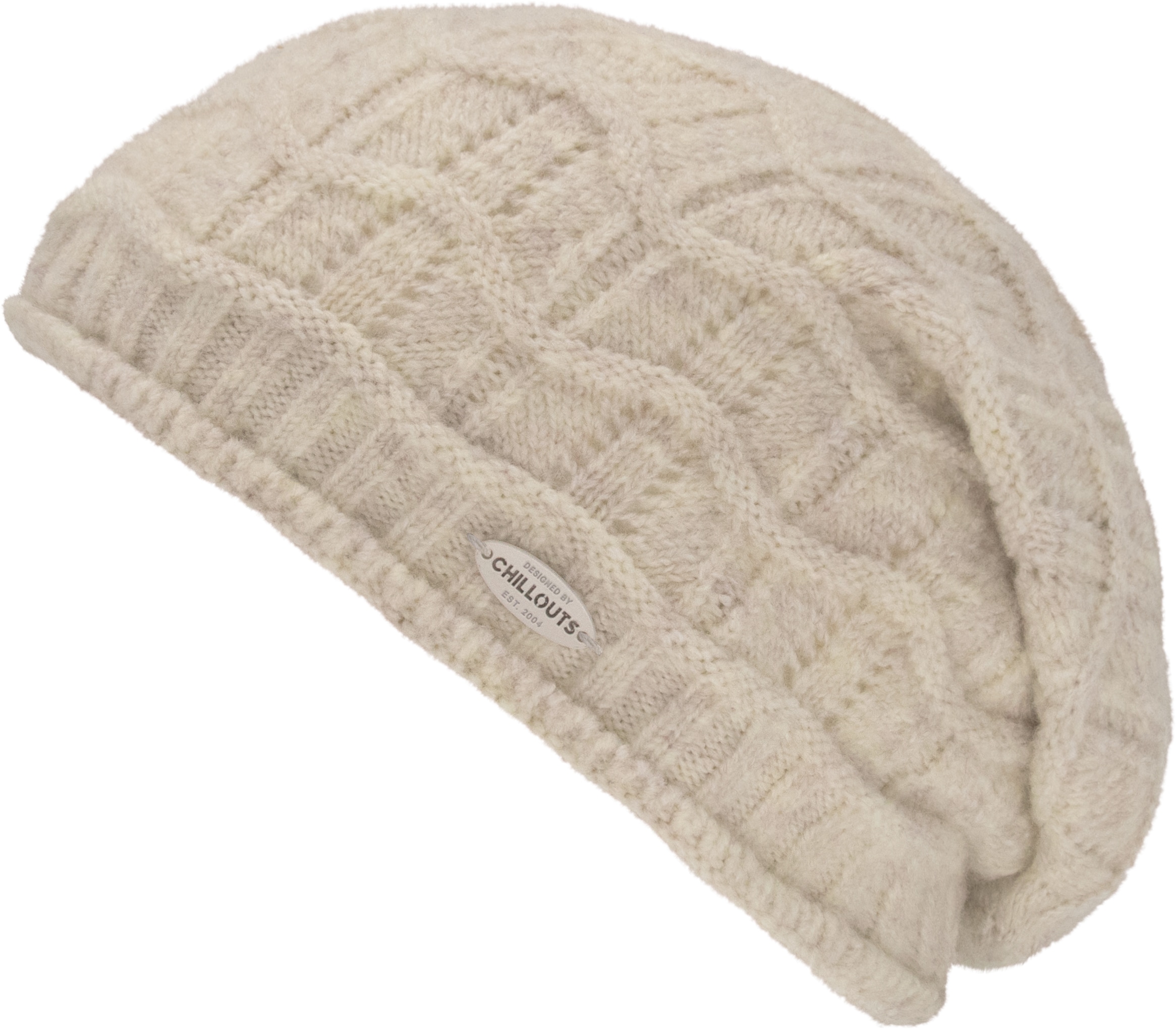 chillouts Beanie »Maira Hat«, mit weichem Lochstrickmuster