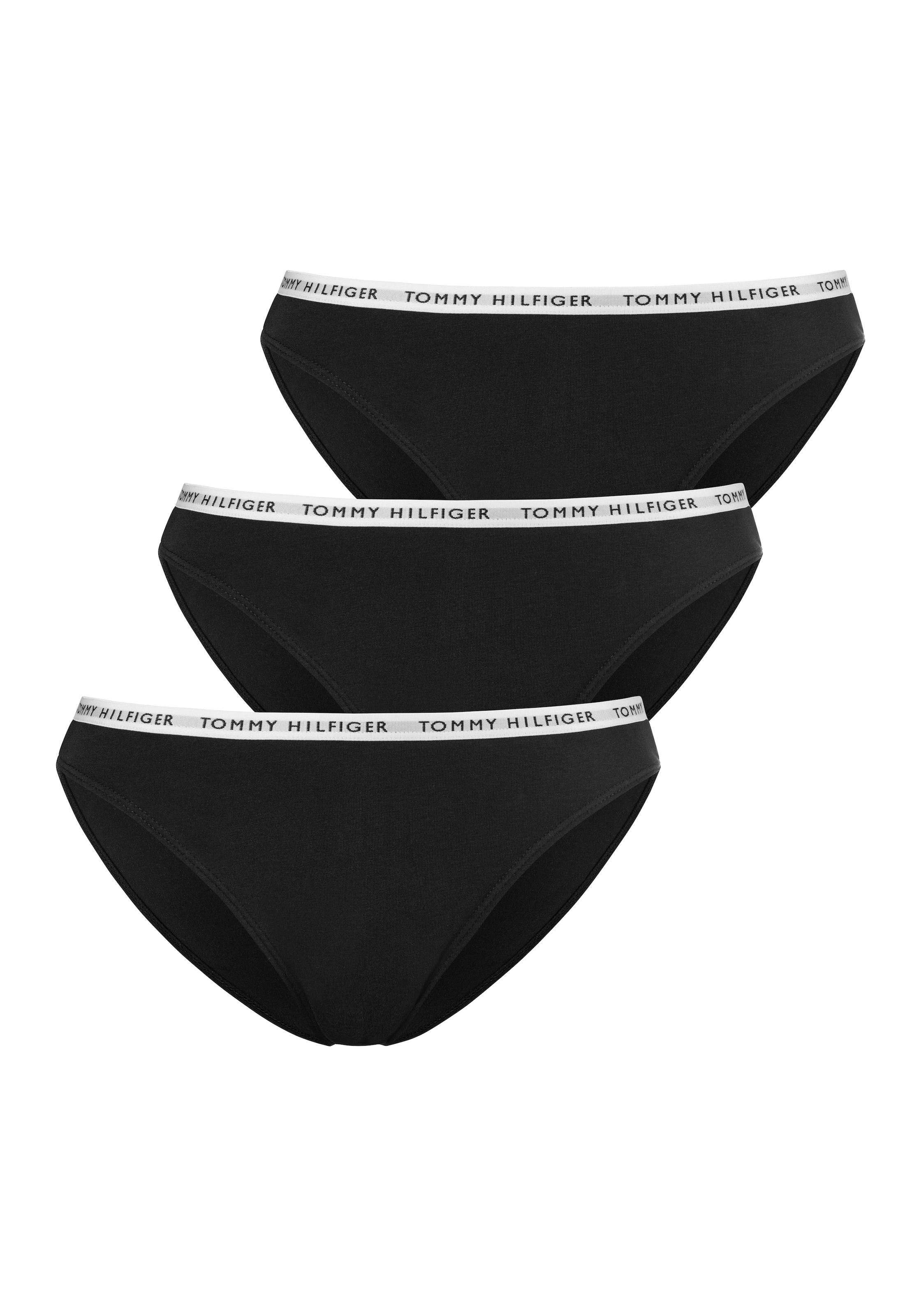 Tommy Hilfiger Underwear Bikinislip, (3 St.), mit schmalem Logobündchen