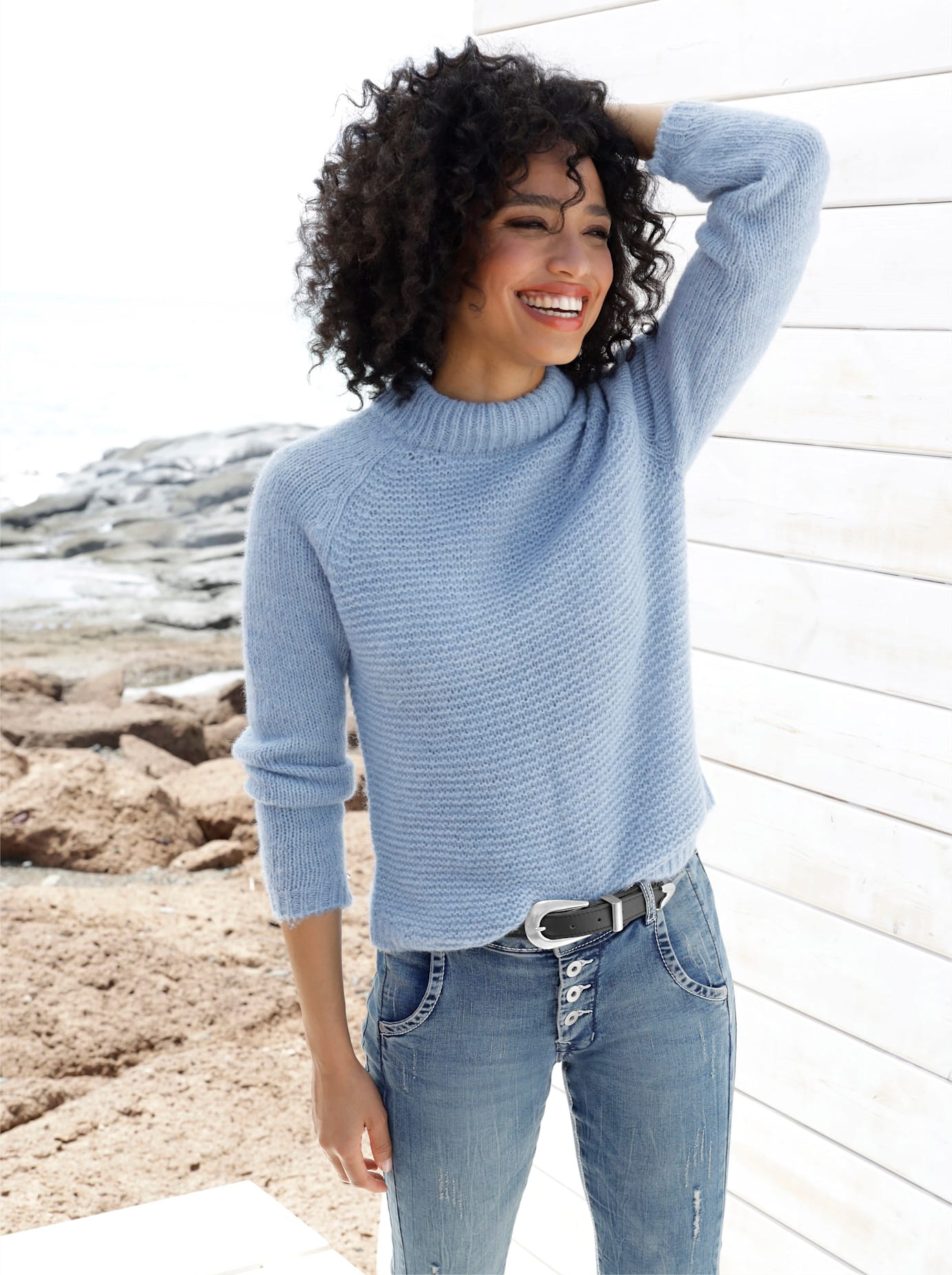 heine Stehkragenpullover »Pullover«