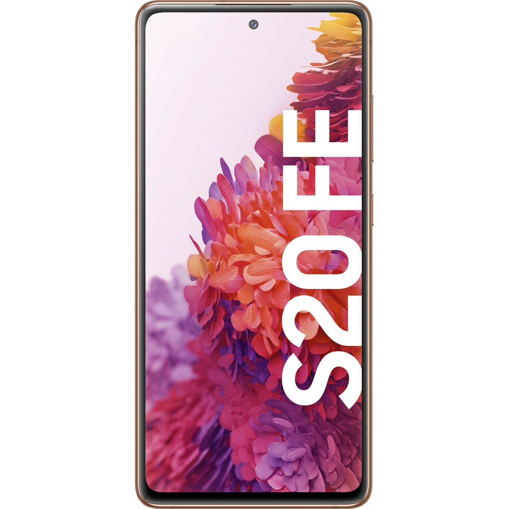 Samsung Smartphone »Galaxy S20FE 128gb«, orange, 16,4 cm/6,5 Zoll, 128 GB Speicherplatz, 12 MP Kamera