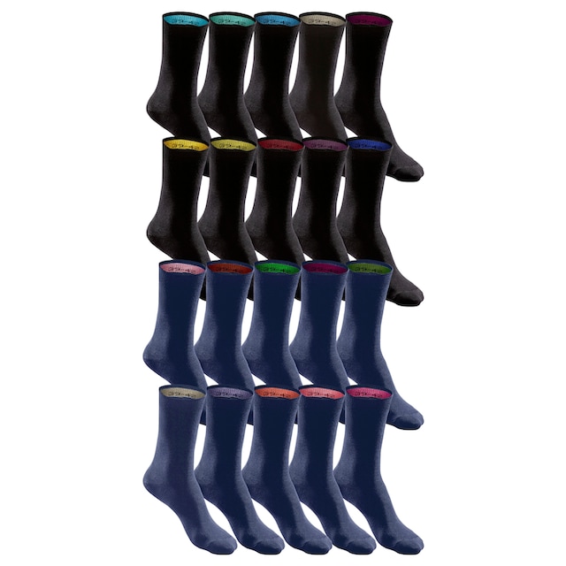 H.I.S Socken, (Set, 20 Paar), in praktischer Geschenkbox online kaufen |  Jelmoli-Versand