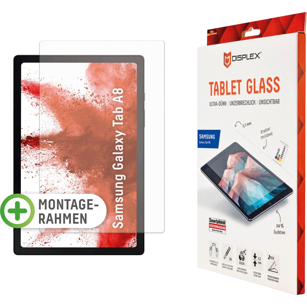 Displex Displayschutzglas »Tablet Glass - Samsung Galaxy Tab A8«