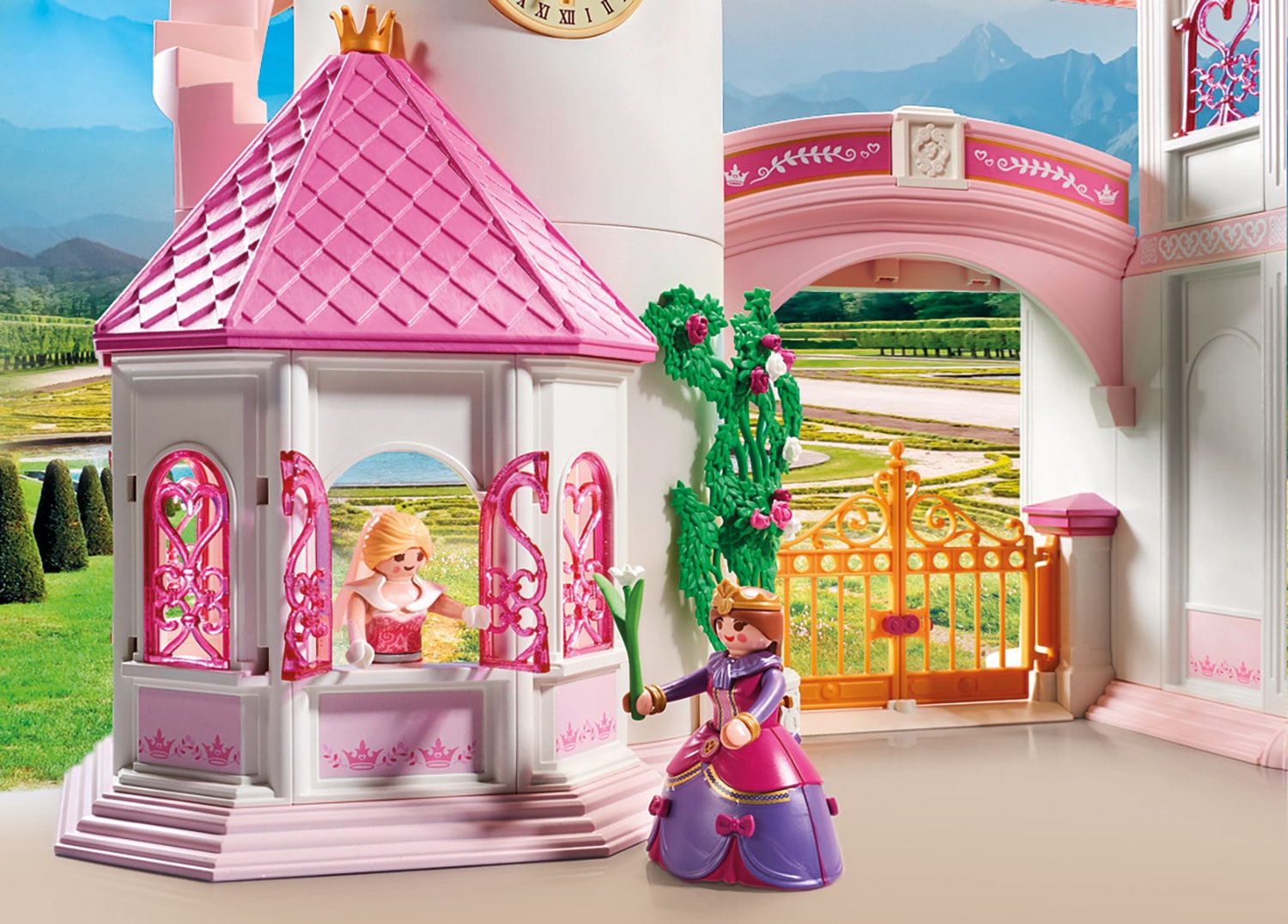 Playmobil® Konstruktions-Spielset »Grosses Prinzessinnenschloss (70447), Princess«, (644 St.), Made in Germany