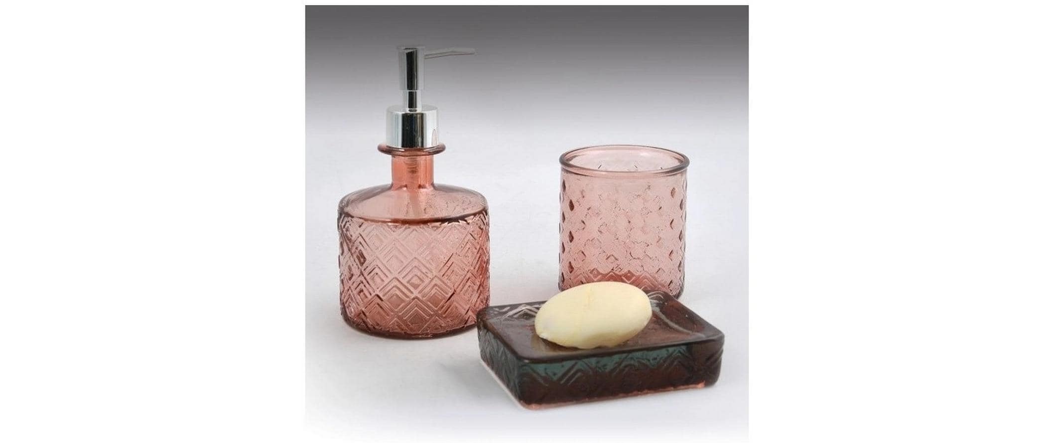 spirella Seifenspender »Carmina Terracotta, Glas«