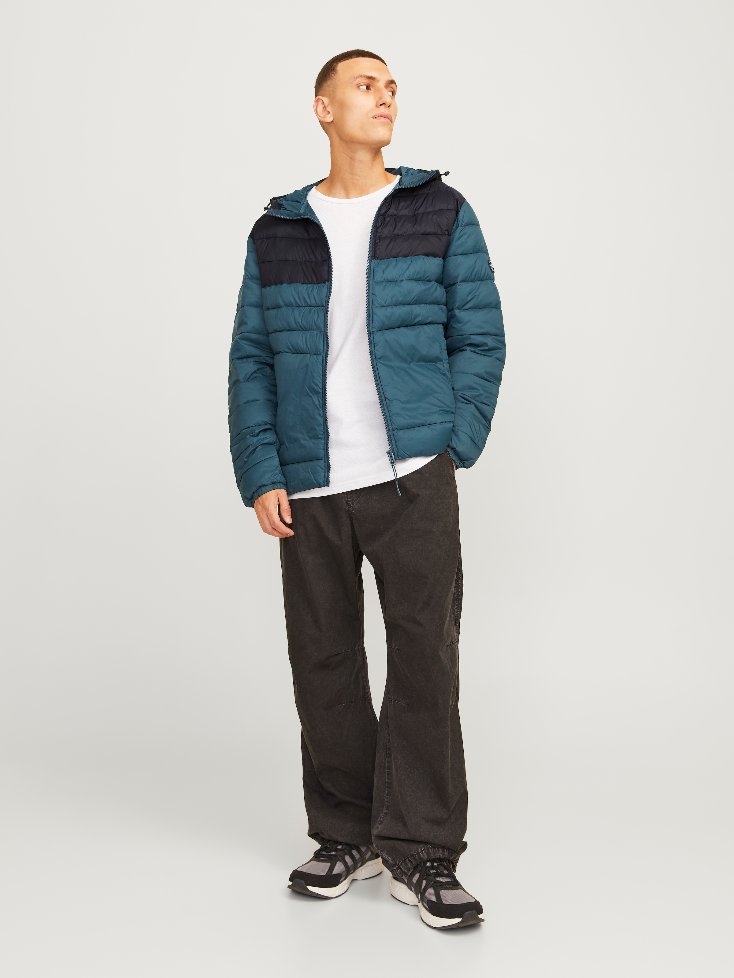 Jack & Jones Steppjacke »JJESPRINT PUFFER HOOD NOOS«, mit Kapuze