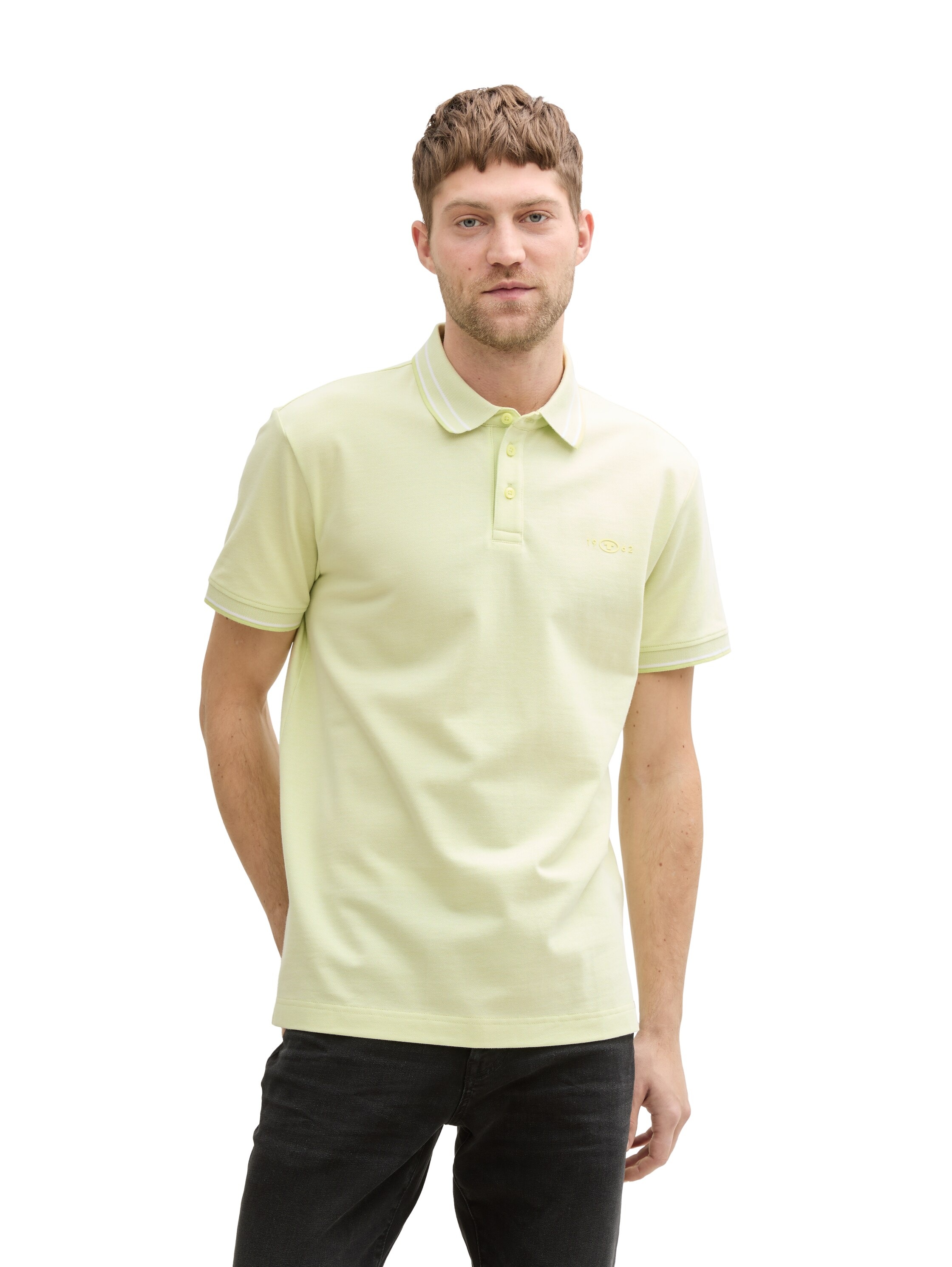 TOM TAILOR Poloshirt mit Logo Stickerei