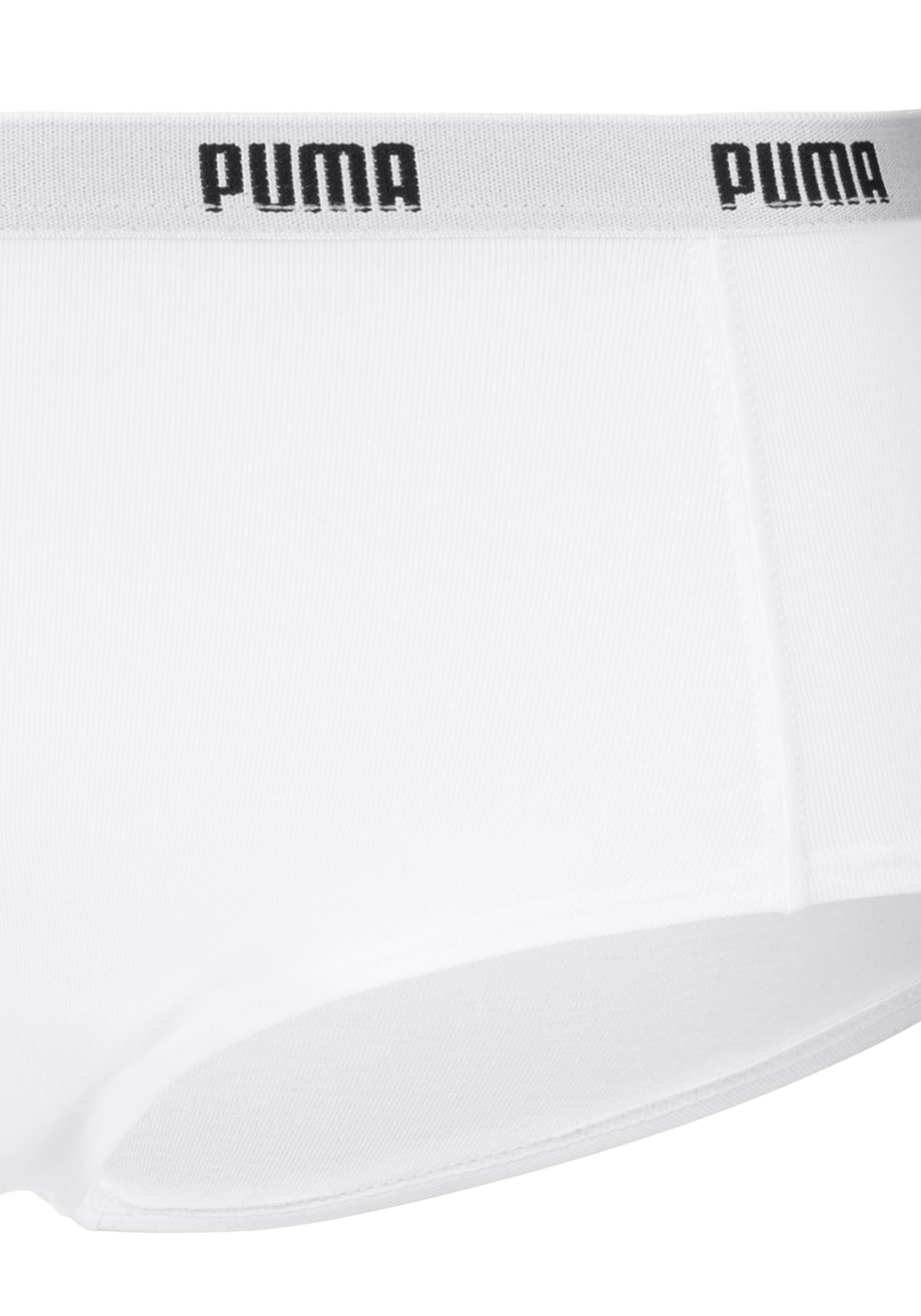 PUMA Panty, (Packung, 3er-Pack), mit Logobund