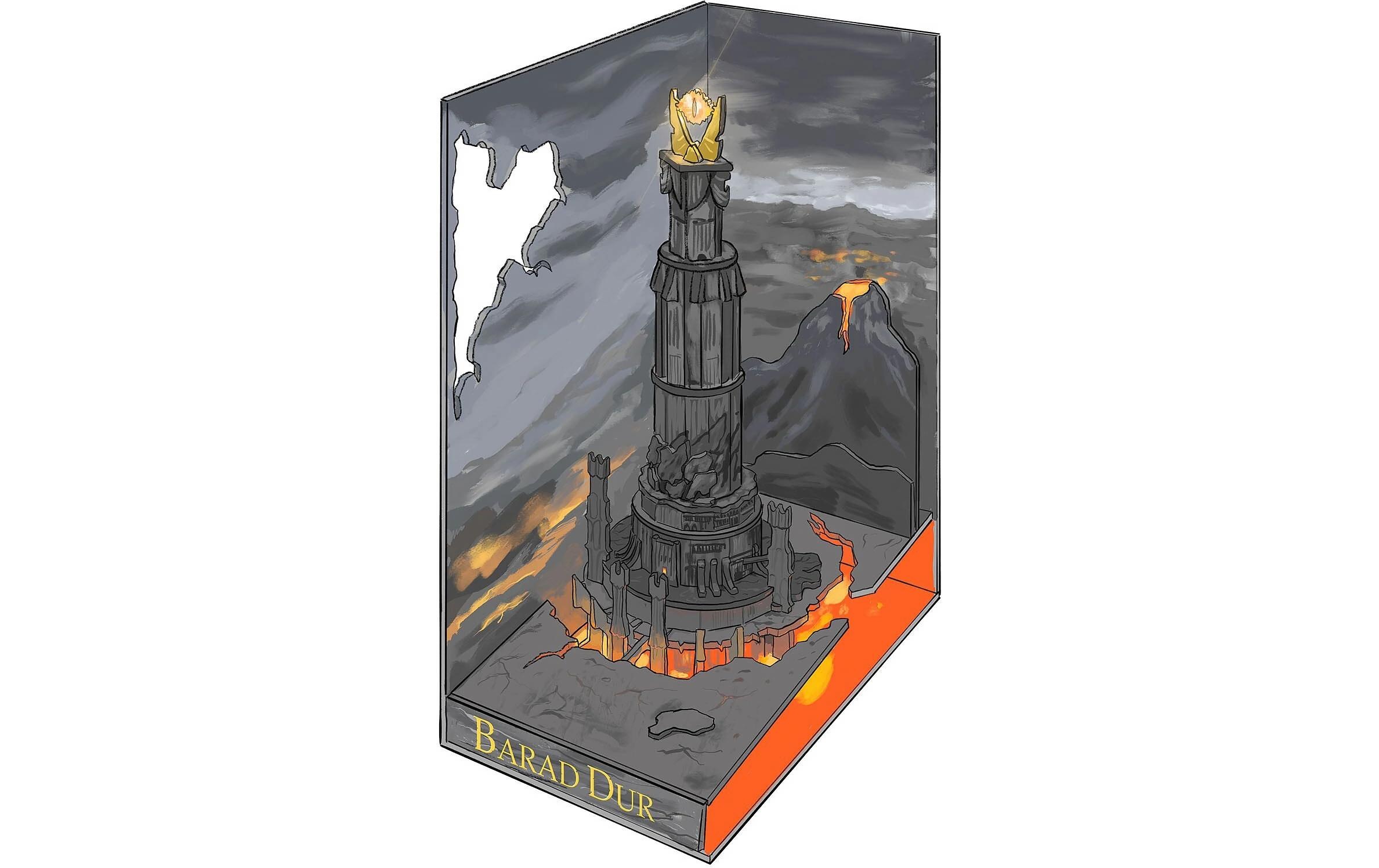 Revell Modellbausatz "Lord of the Rings Barad Dûr" 1 Stk. tlg.