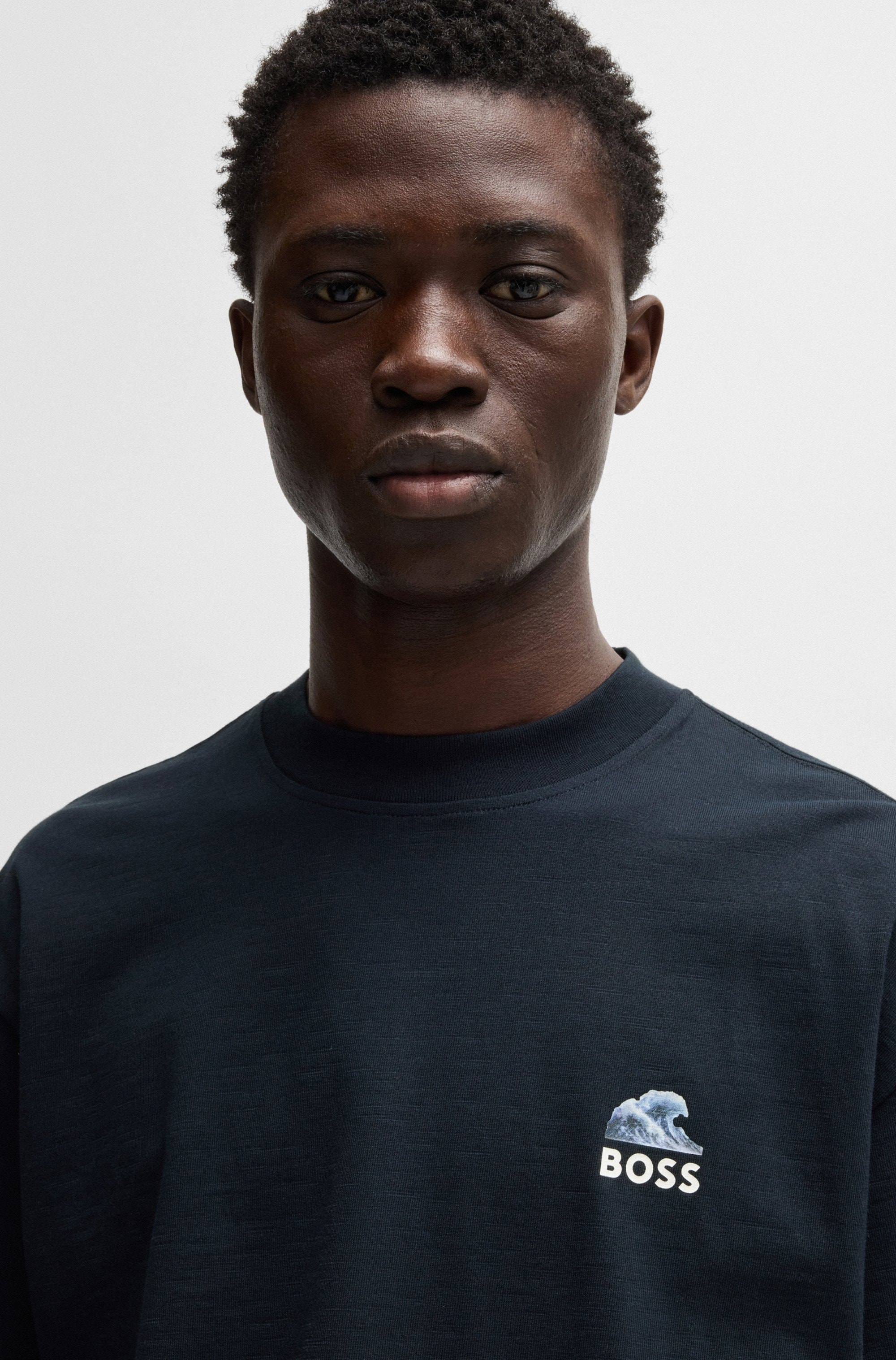 BOSS ORANGE T-Shirt »Te numbers«, mit grossem Aufdruck hinten