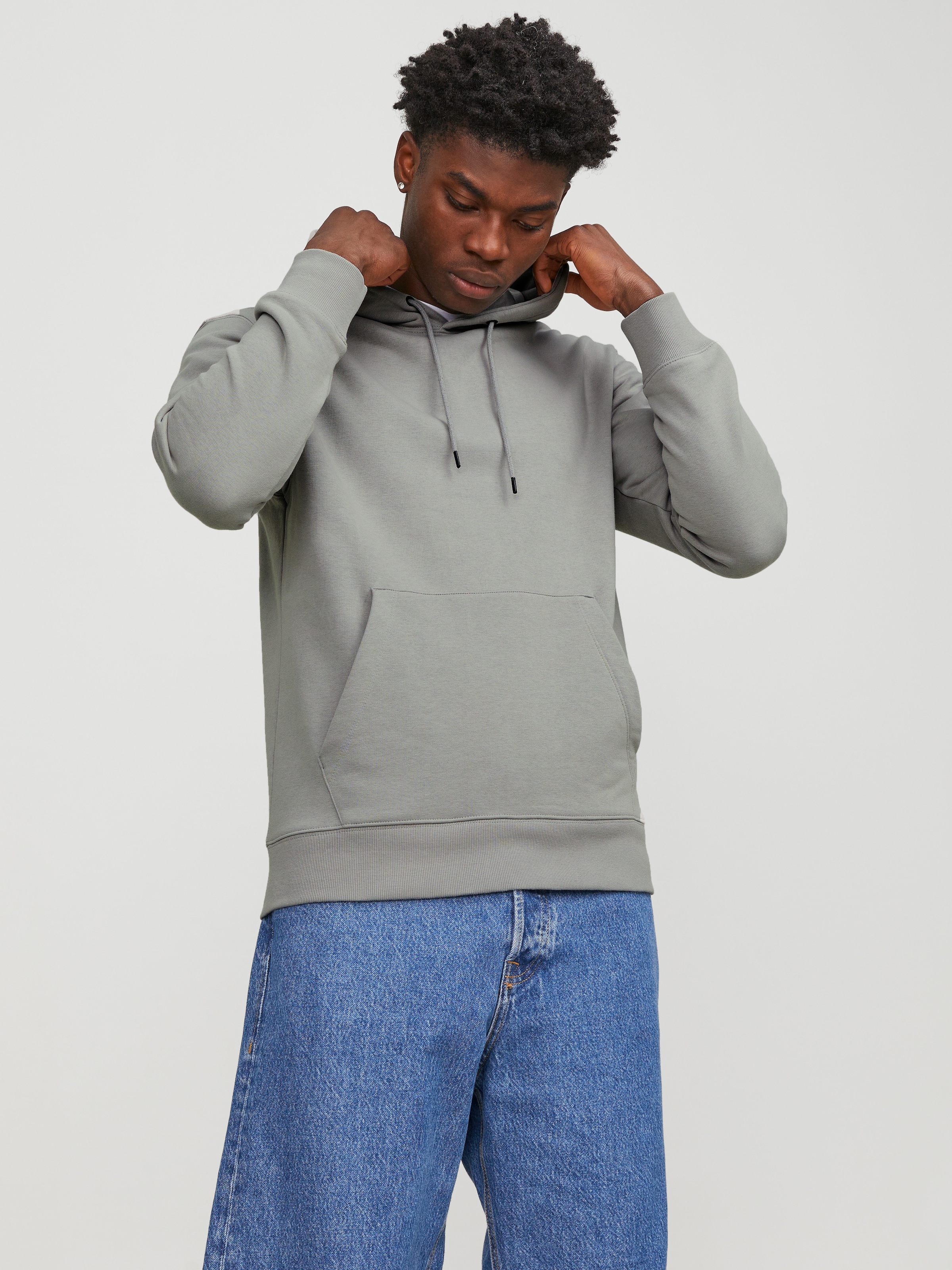 Jack & Jones Kapuzensweatshirt »JJESTAR BASIC SWEAT HOOD NOOS«, mit Rippbündchen