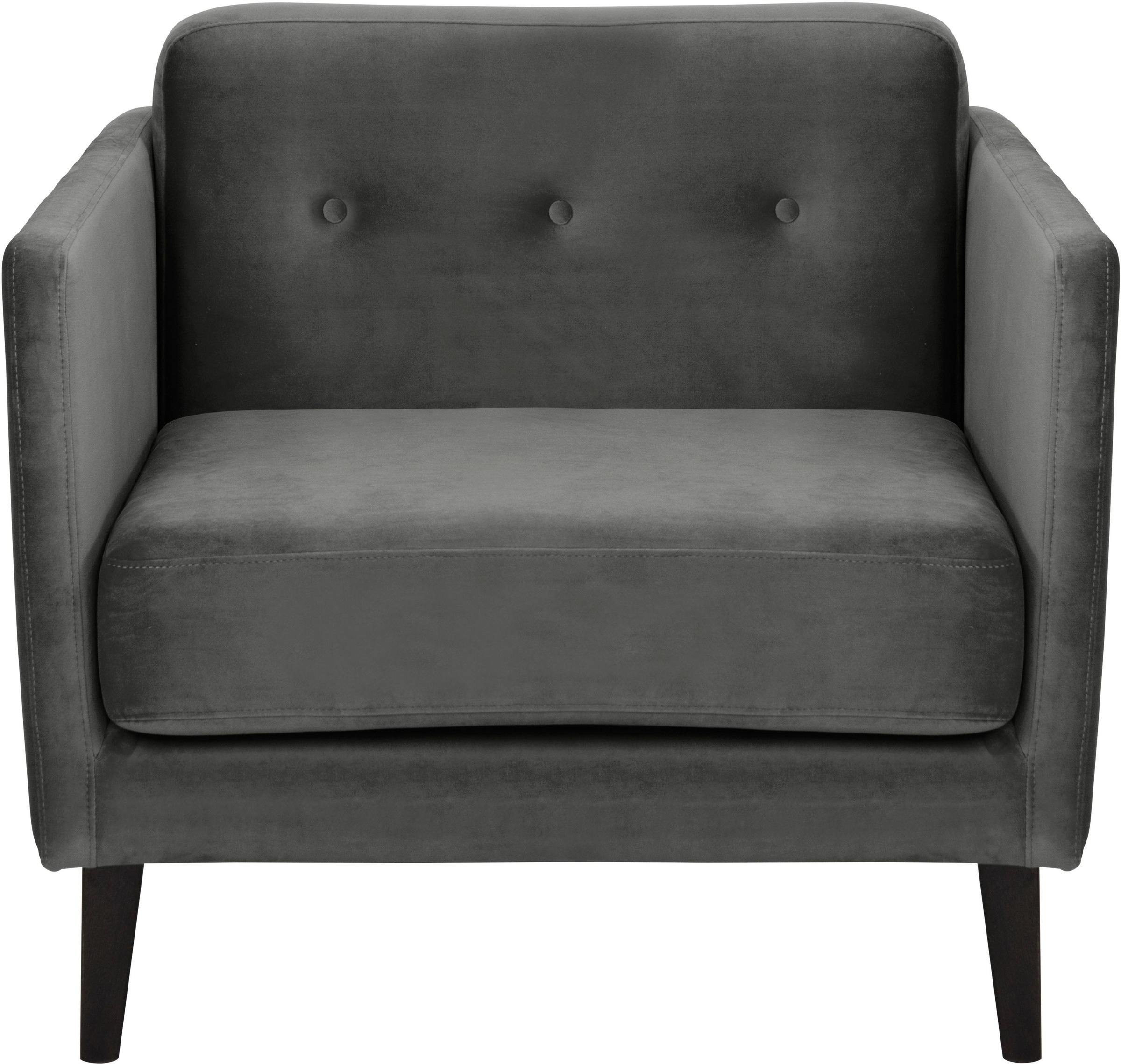 andas Sessel »Raadal«, in skandinavischer Optik, mit Knopfheftung, Design by Morten Georgsen