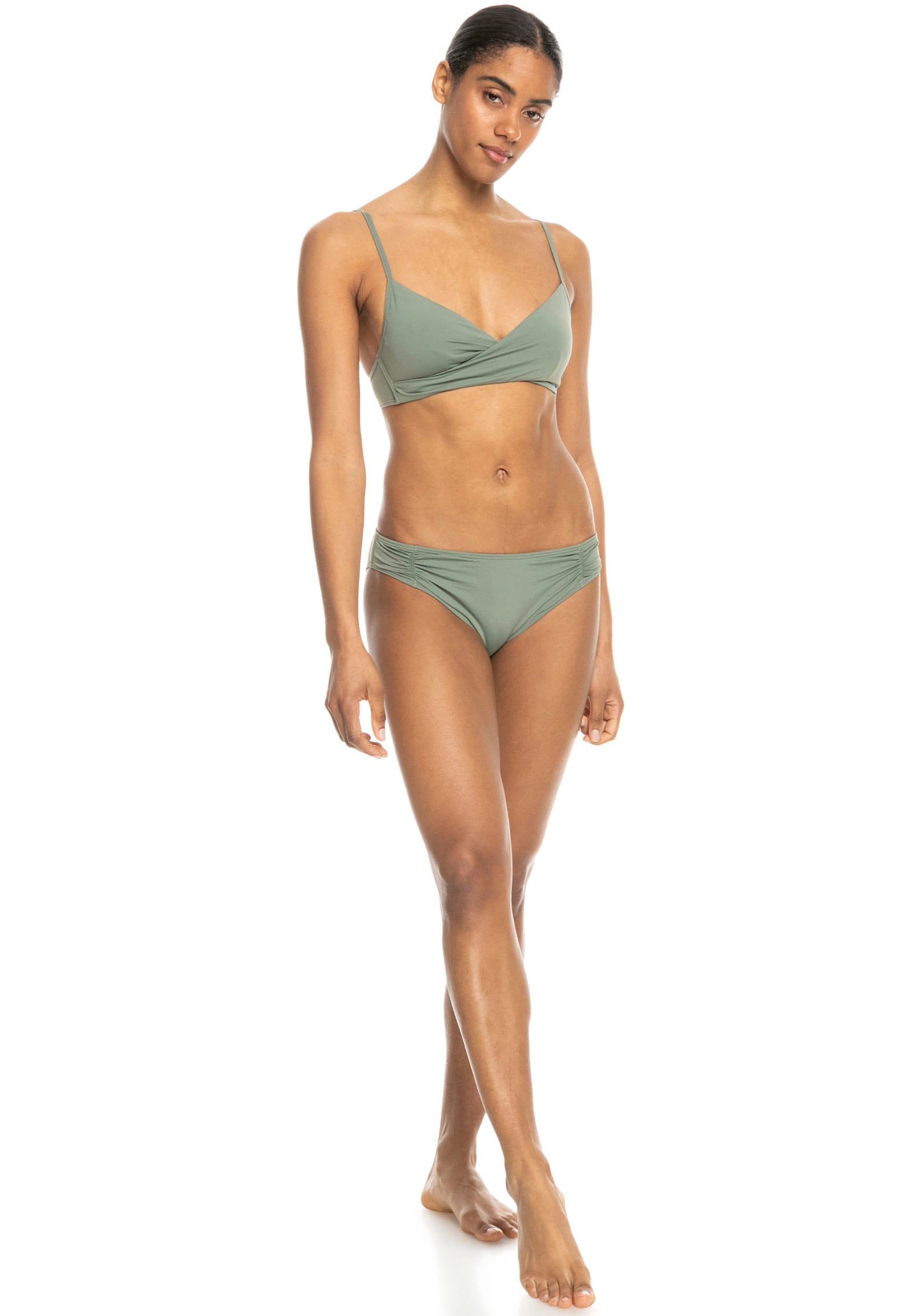 Roxy Push-Up-Bikini »BEACH CLASHORT SLEEVEICS  GZC0«, (Set, 2 St.), in grossen Grössen