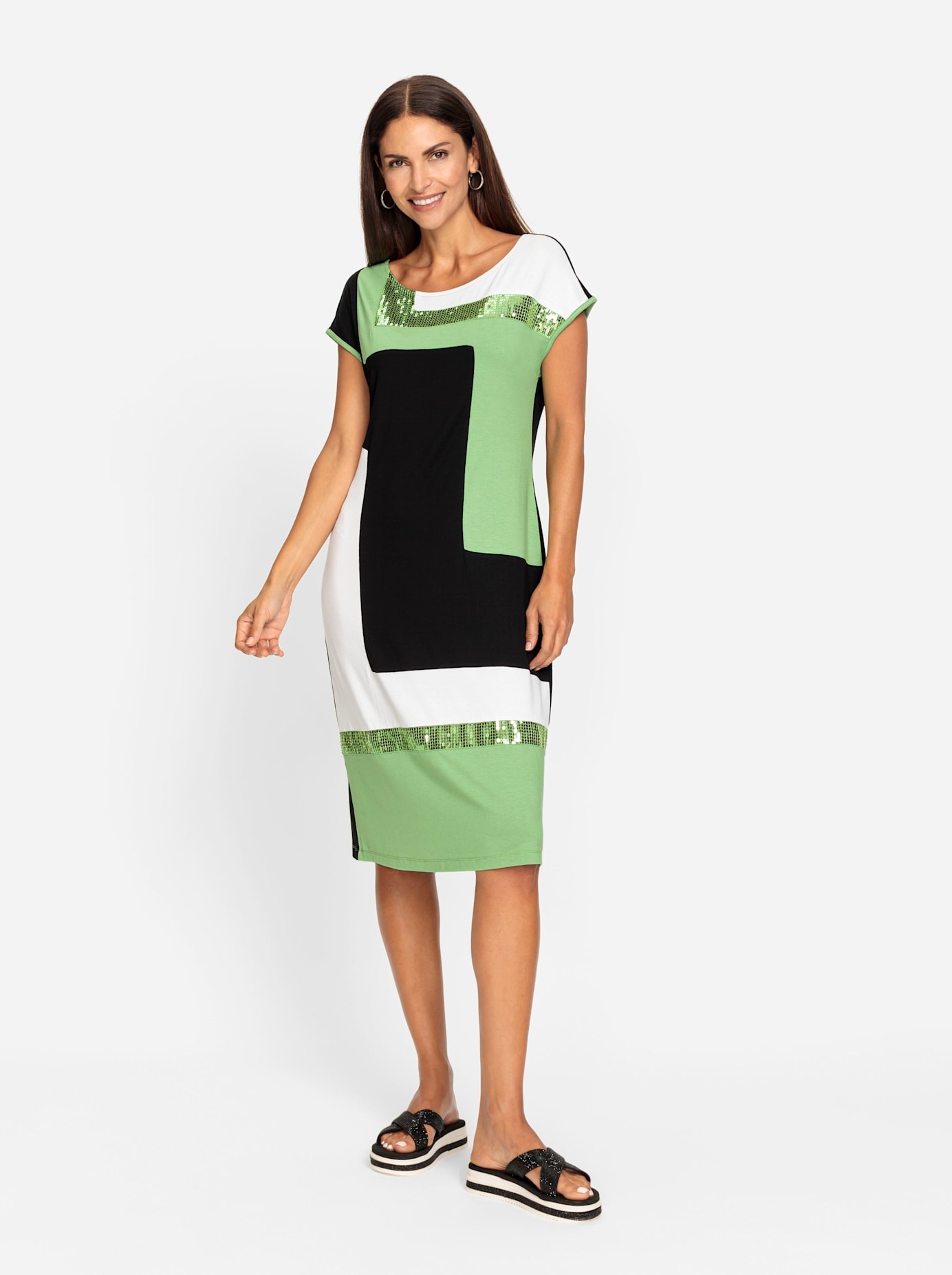 Inspirationen Sommerkleid »Patchkleid«