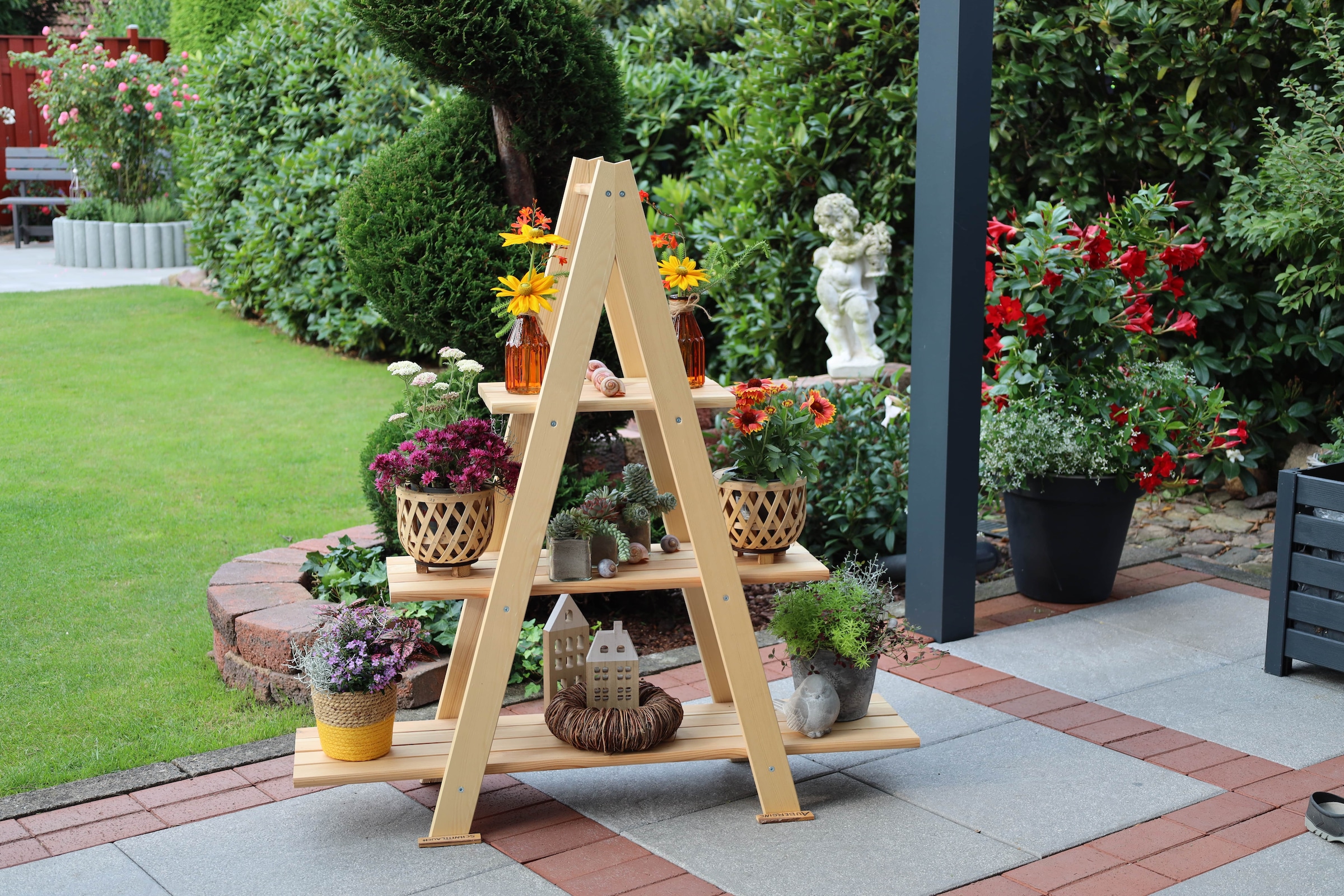 promadino Blumenständer »Blummentreppe«, BxTxH: 101x31x113 cm